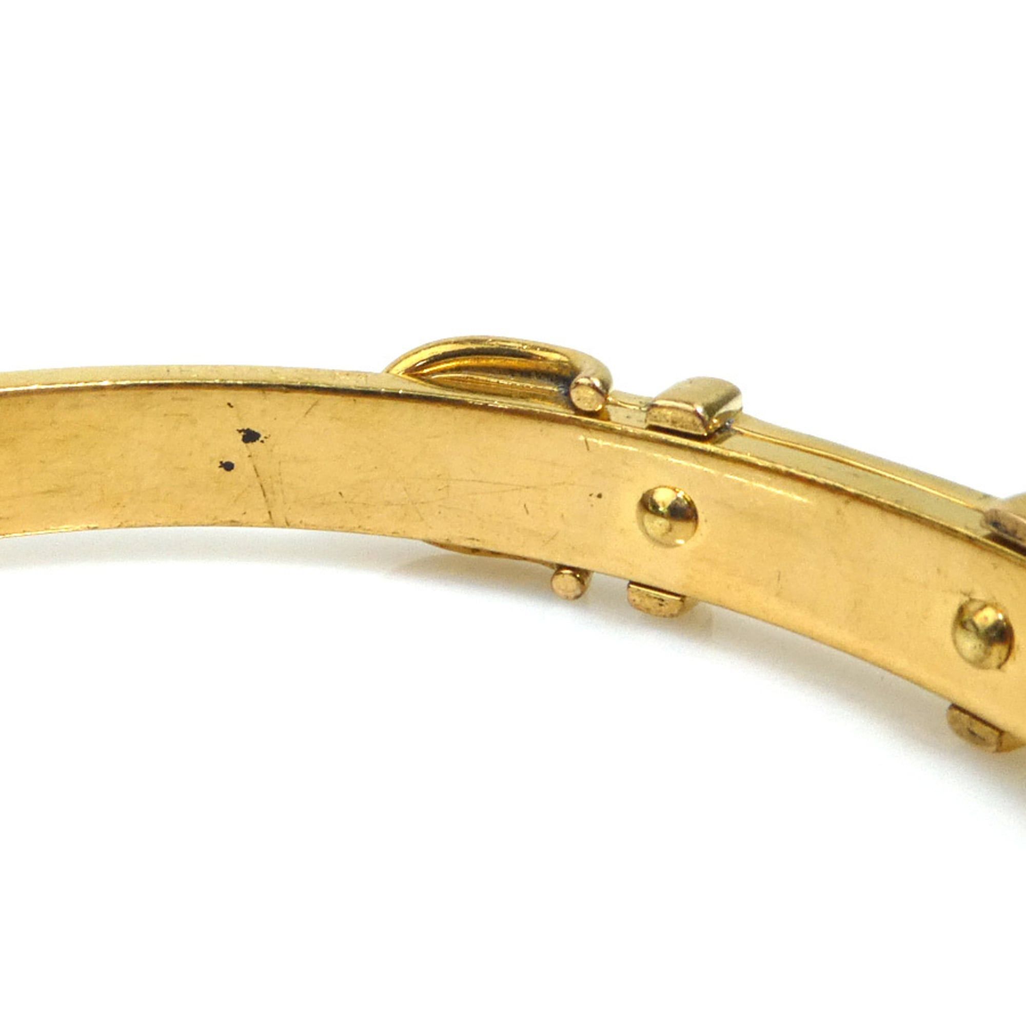 Hermes Hermes Bracelet Belt Motif Metal Brown x Gold Men's Women's Free Shipping h32060a Size ONE SIZE - 7 Thumbnail