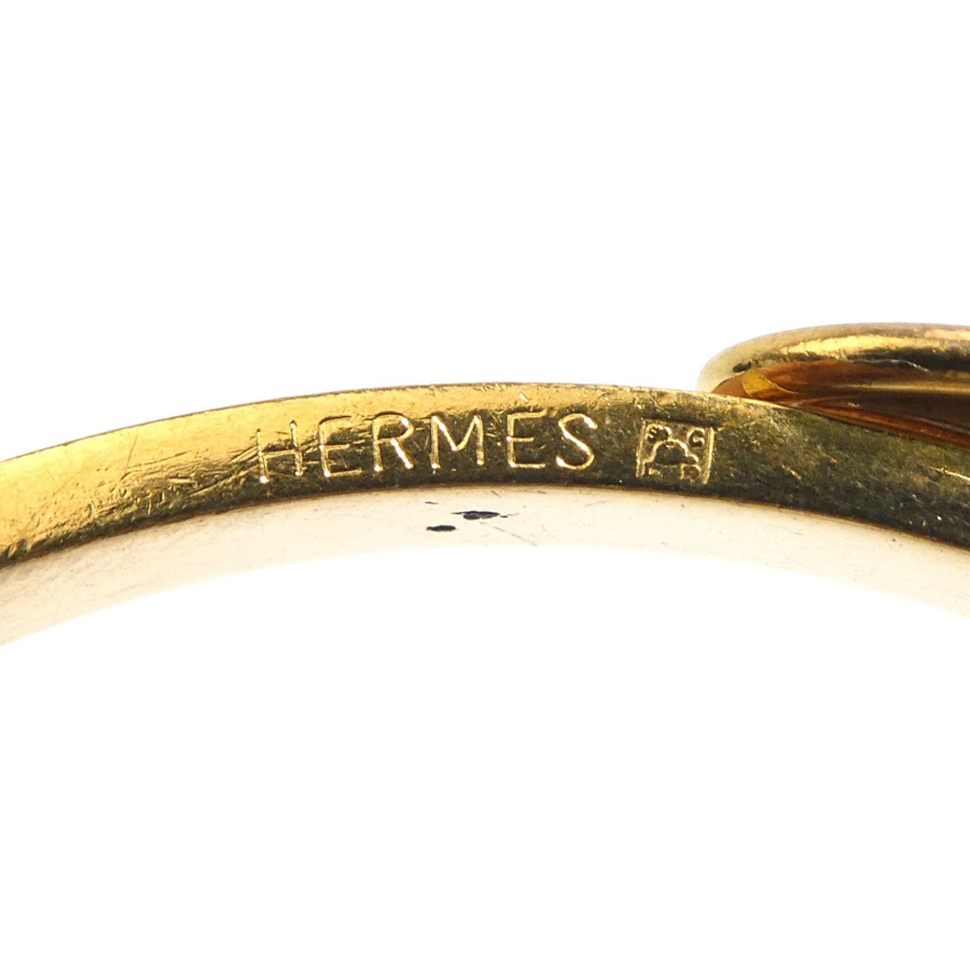 Hermes Hermes Bracelet Belt Motif Metal Brown x Gold Men's Women's Free Shipping h32060a Size ONE SIZE - 11 Thumbnail