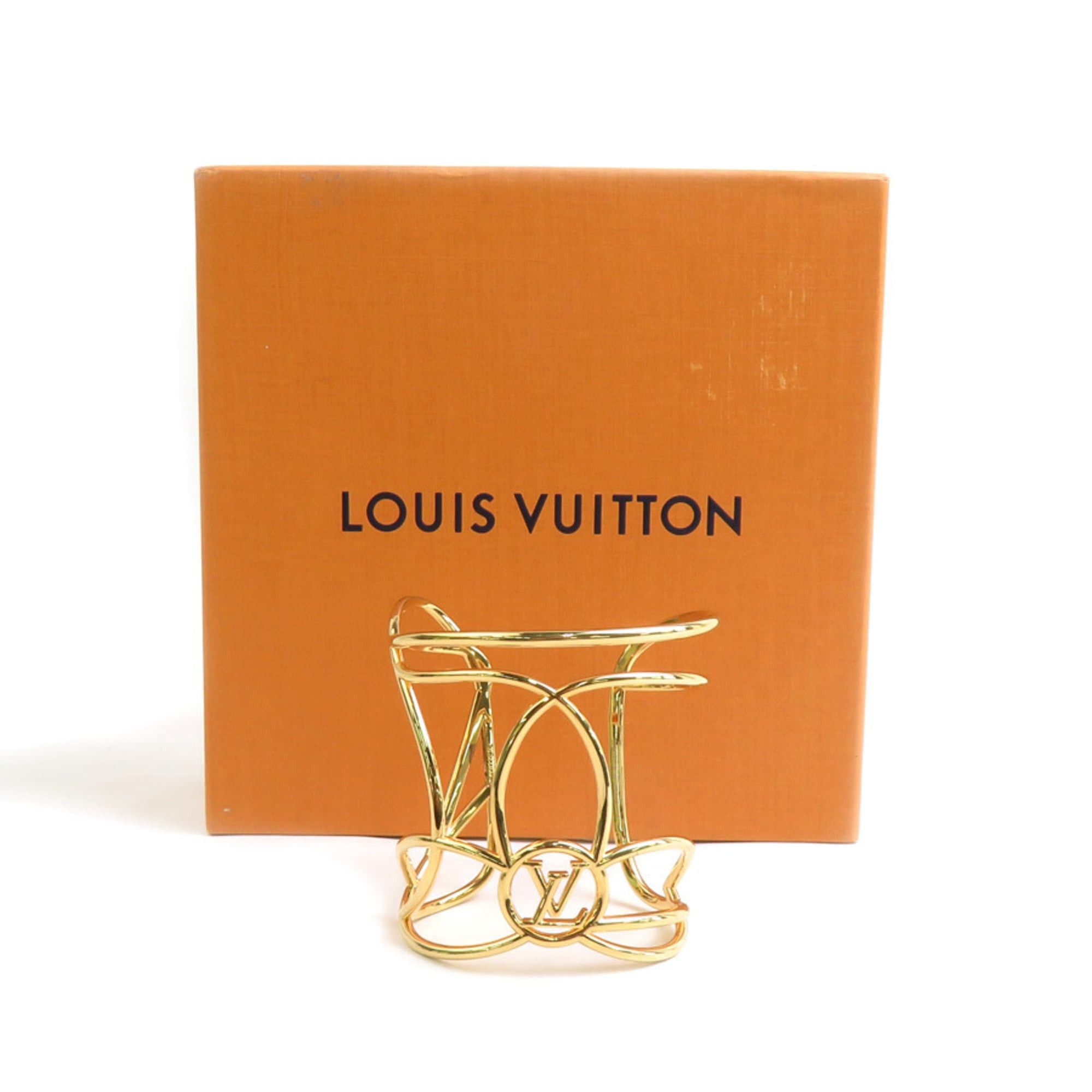 Louis Vuitton Louis Vuitton Bangle Bracelet Cuff Philgram Metal Gold Women's M1471M Free Shipping h32050a Size ONE SIZE - 10 Thumbnail