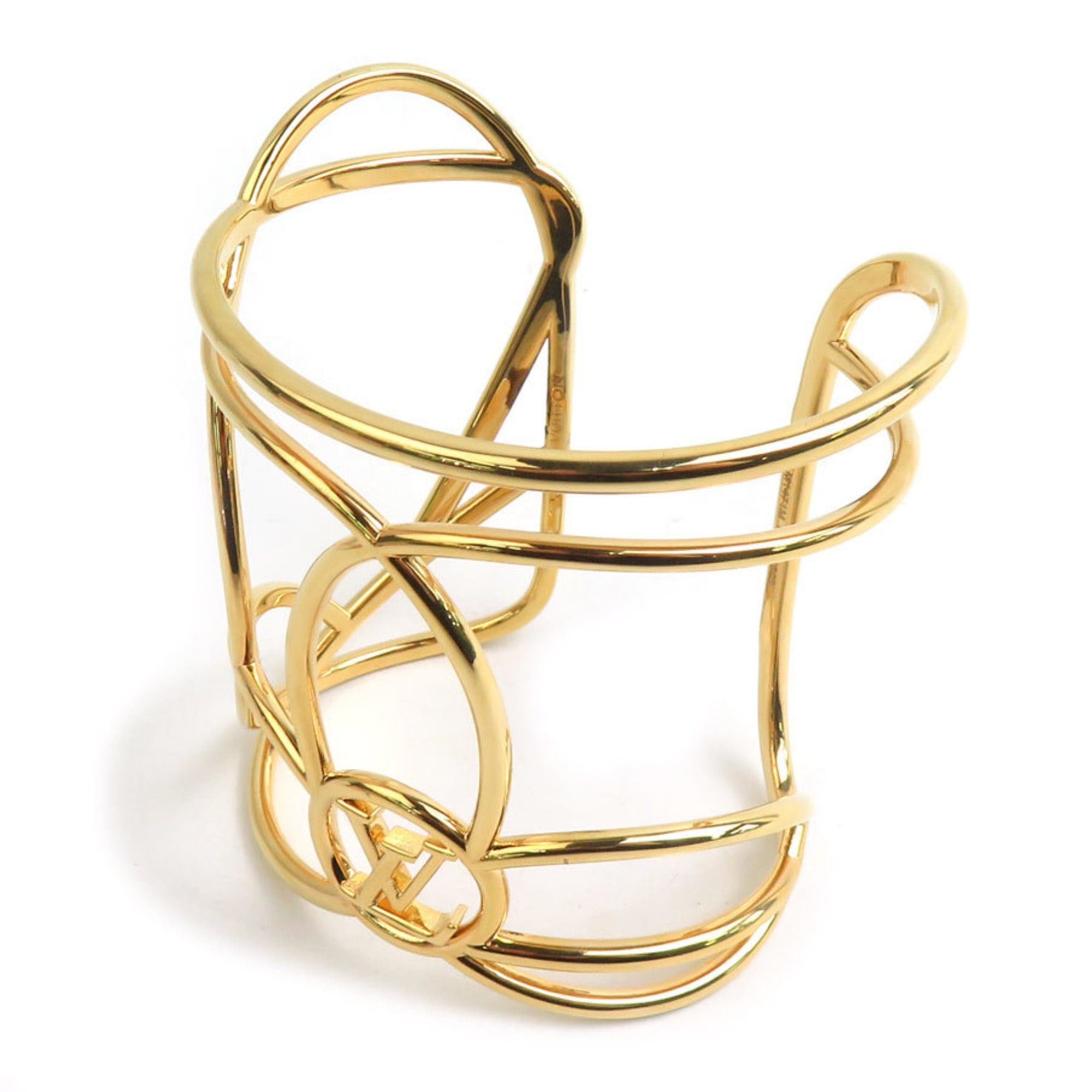 Louis Vuitton Louis Vuitton Bangle Bracelet Cuff Philgram Metal Gold Women's M1471M Free Shipping h32050a Size ONE SIZE - 5 Thumbnail