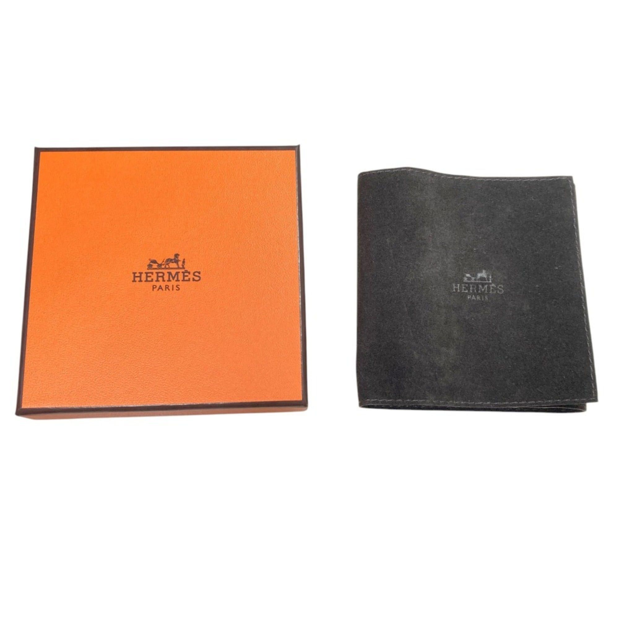 Hermes Hermes As de Coeur Heart Motif Leather Bracelet T2 Red Gold Color Women's Size ONE SIZE - 13 Thumbnail