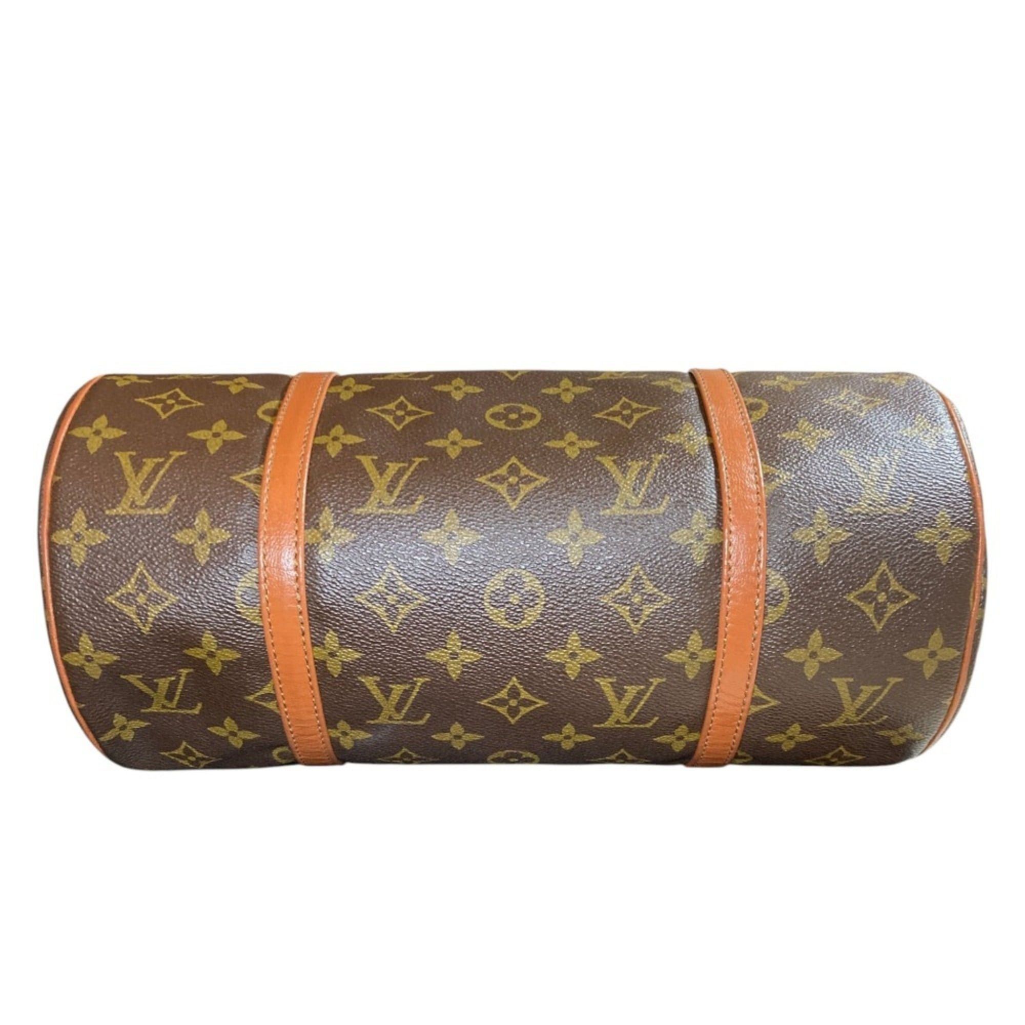 Louis Vuitton LOUIS VUITTON Papillon 30 GM Monogram Roll Boston Handbag M51365 Brown Women's Size ONE SIZE - 3 Thumbnail