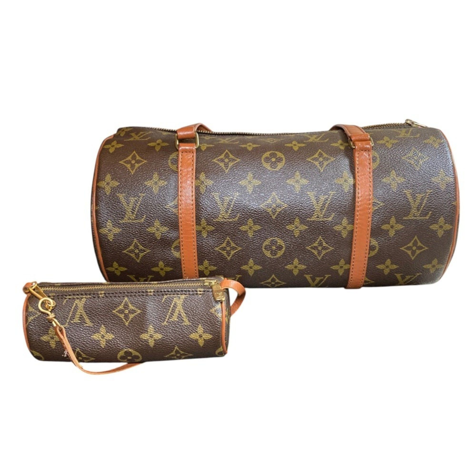 Louis Vuitton LOUIS VUITTON Papillon 30 GM Monogram Roll Boston Handbag M51365 Brown Women's Size ONE SIZE - 14 Thumbnail