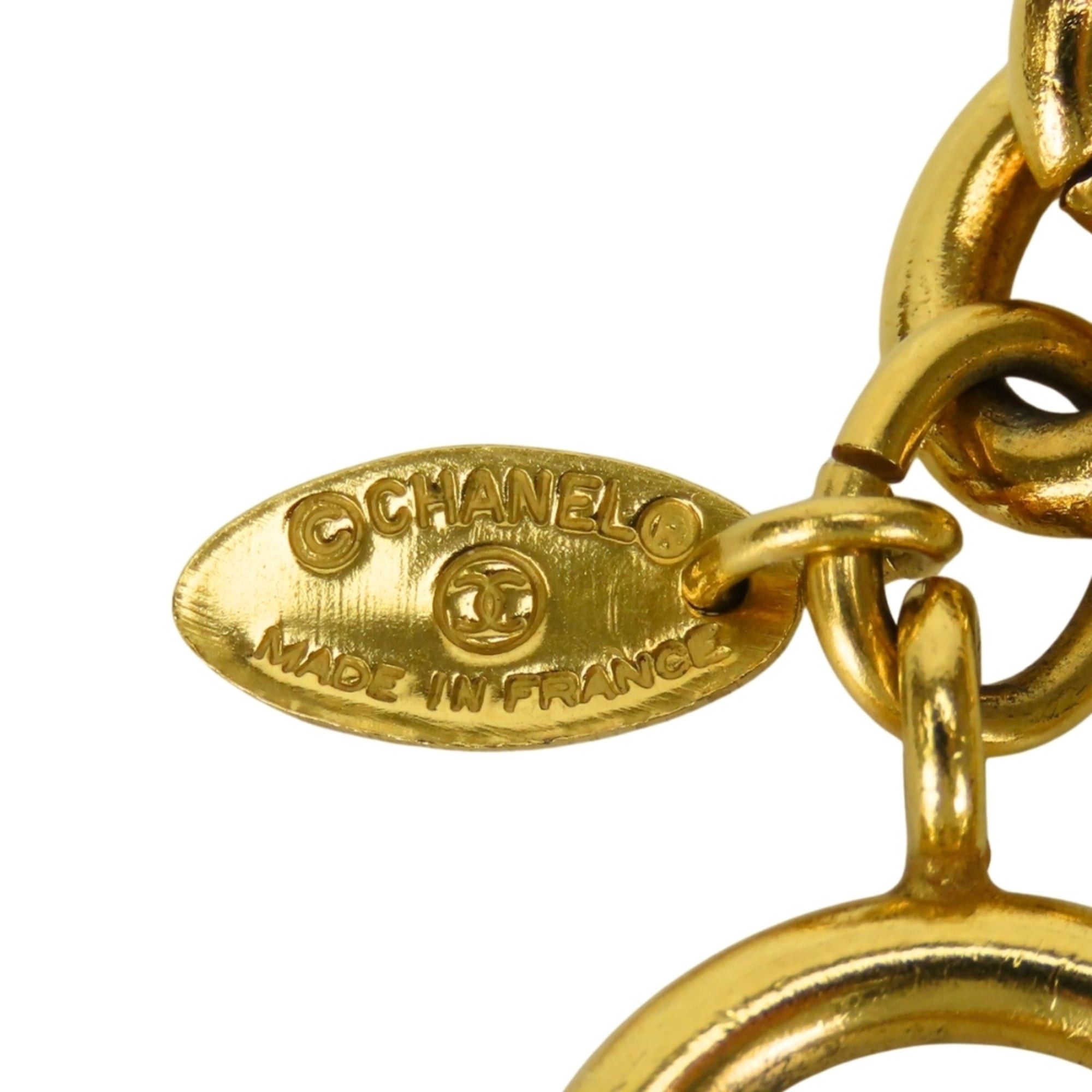 Chanel Chanel Cambon Line Necklace 31 RUE CAMBON Metal Gold Plated Medal Long Women's CHANEL Size ONE SIZE - 6 Thumbnail