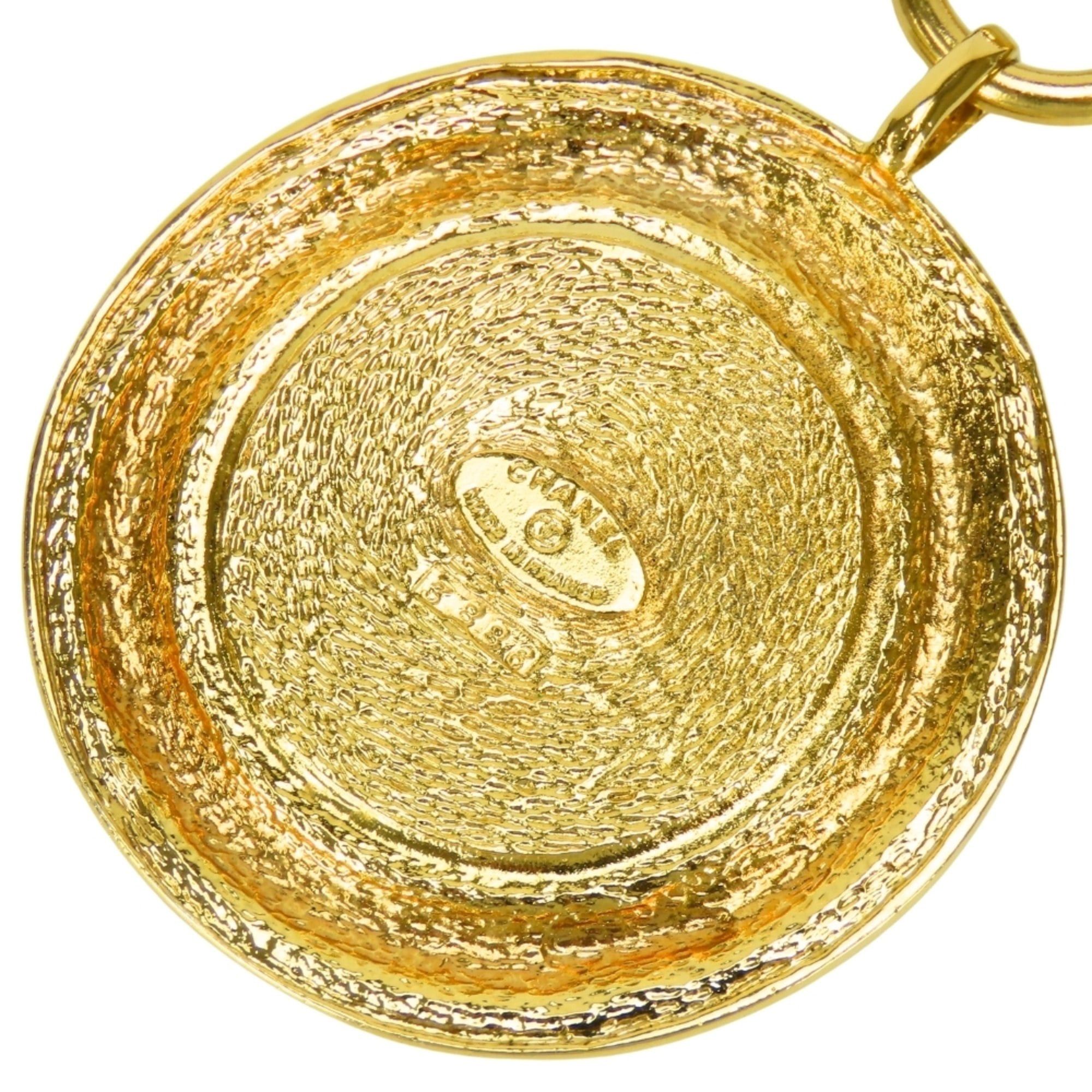 Chanel Chanel Cambon Line Necklace 31 RUE CAMBON Metal Gold Plated Medal Long Women's CHANEL Size ONE SIZE - 4 Thumbnail