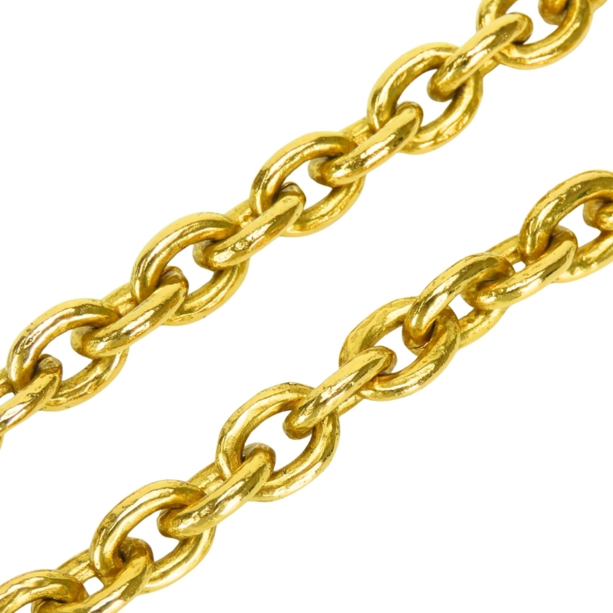 Chanel Chanel Necklace, Coco Mark, Fringe, Metal, Gold Plated, Long, Women's CHANEL Size ONE SIZE - 9 Thumbnail