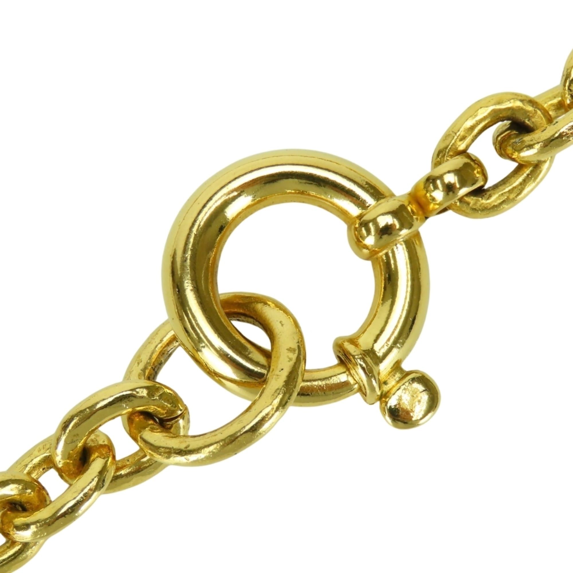 Chanel Chanel Necklace, Coco Mark, Fringe, Metal, Gold Plated, Long, Women's CHANEL Size ONE SIZE - 10 Thumbnail