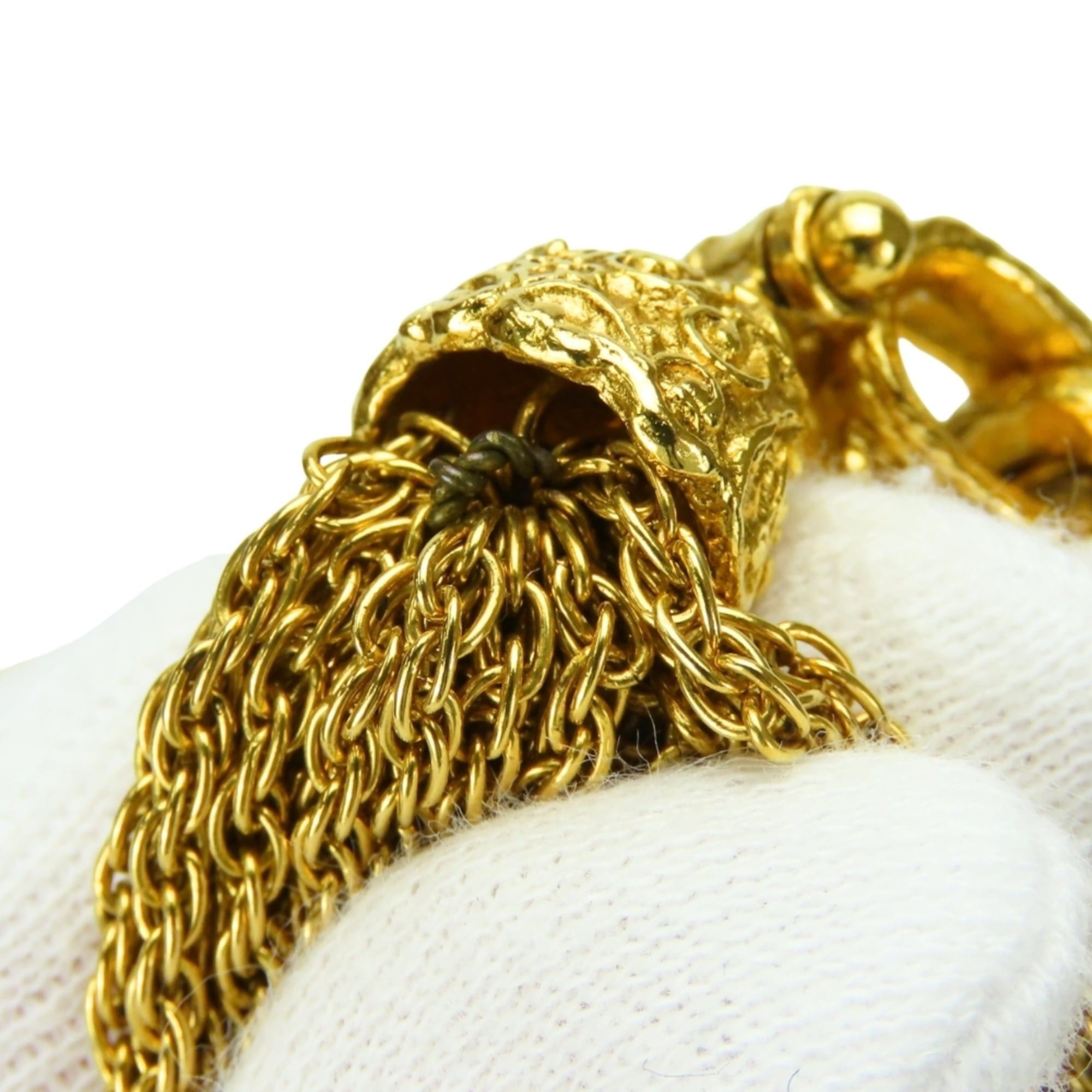 Chanel Chanel Necklace, Coco Mark, Fringe, Metal, Gold Plated, Long, Women's CHANEL Size ONE SIZE - 5 Thumbnail