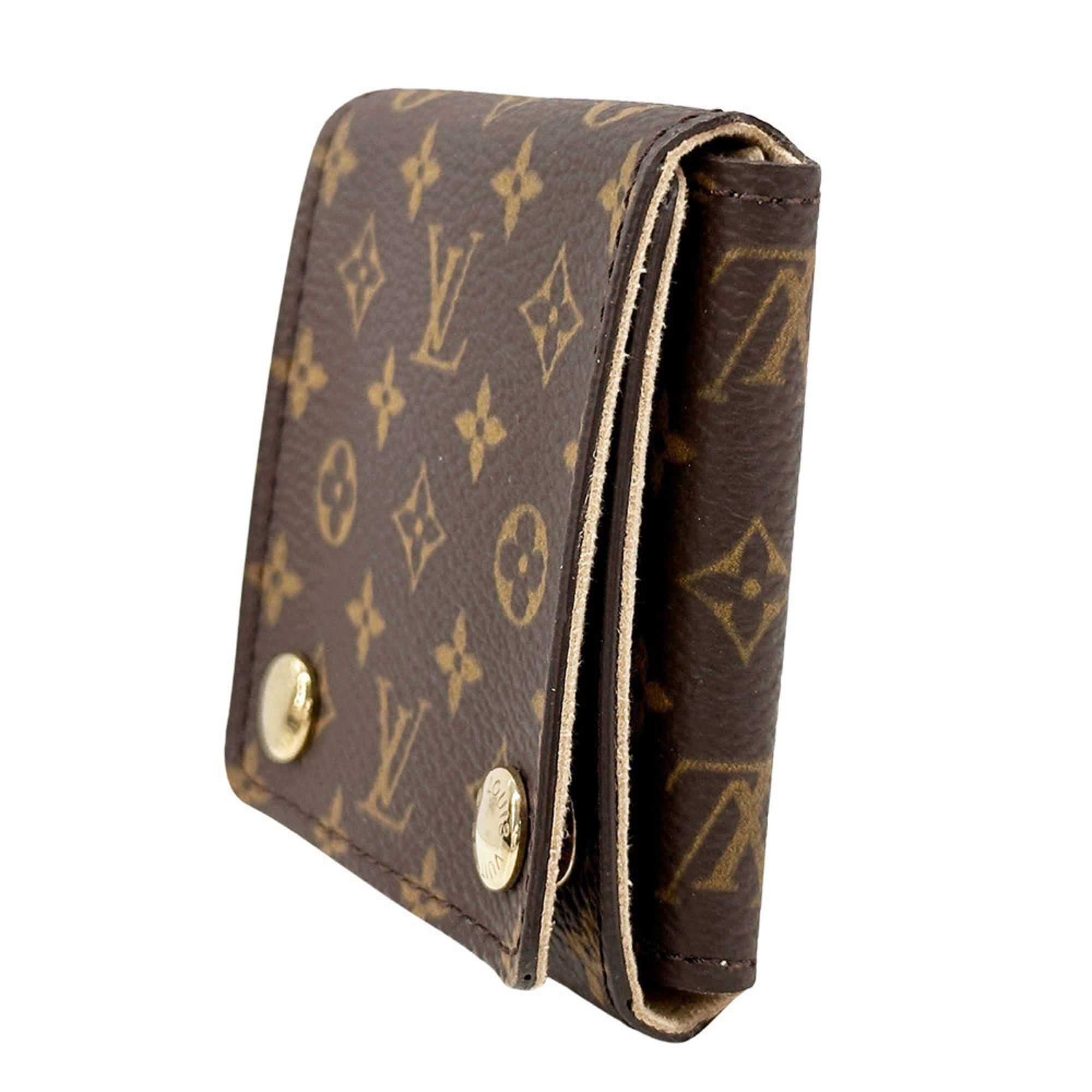 Louis Vuitton Louis Vuitton Women's Accessories Brand Monogram Canvas Brown Jewelry Case Size ONE SIZE - 4 Thumbnail