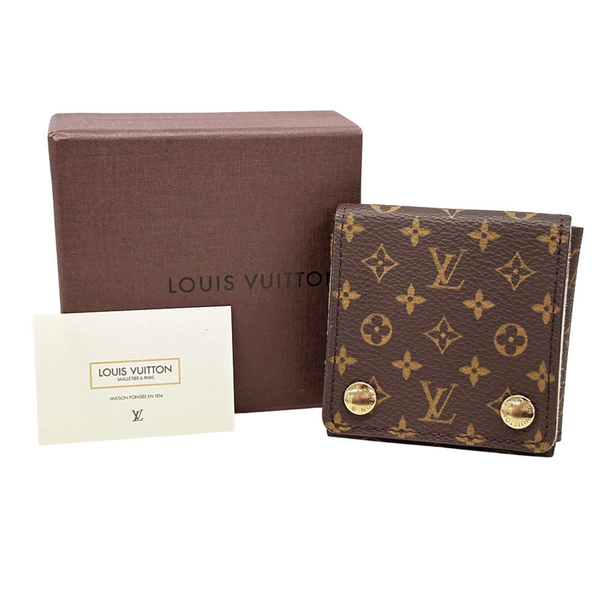 Louis Vuitton Louis Vuitton Women's Accessories Brand Monogram Canvas Brown Jewelry Case Size ONE SIZE - 5 Thumbnail