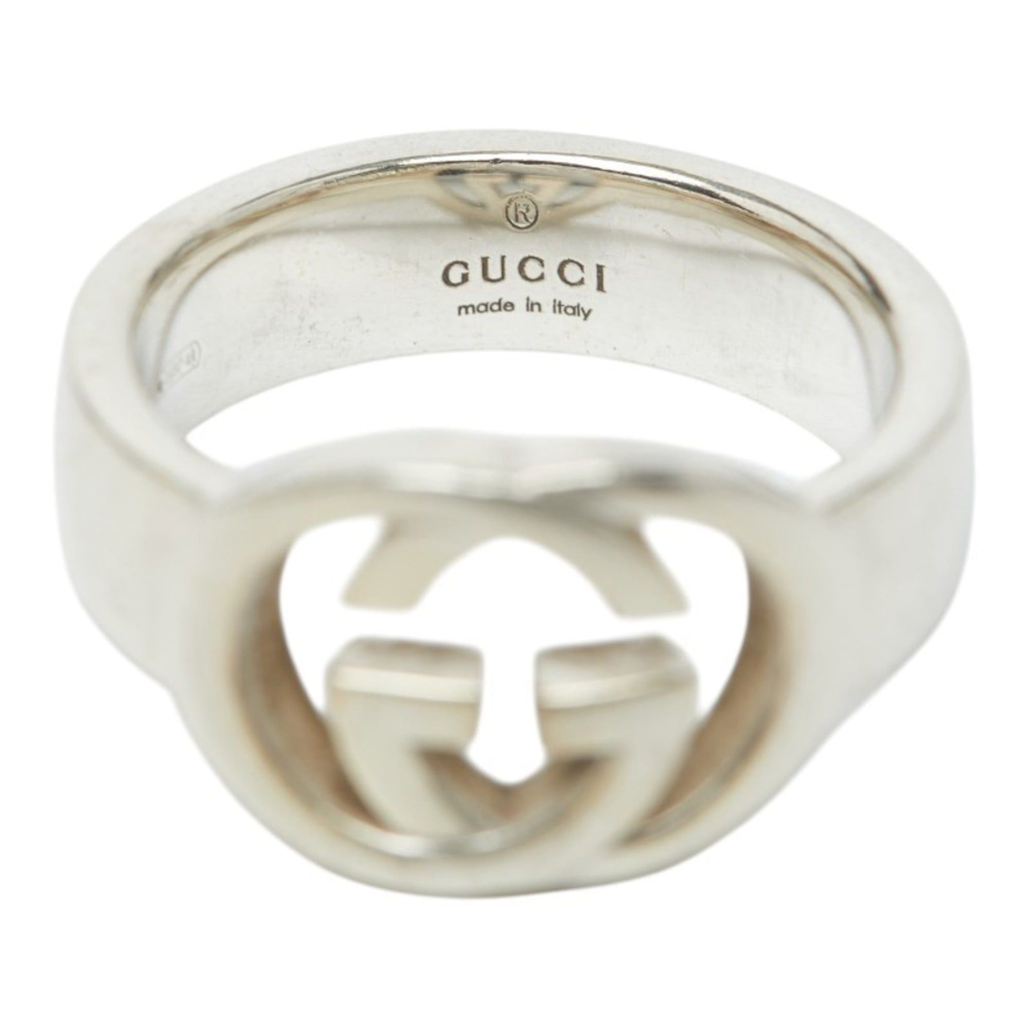 Gucci Gucci Interlocking G Ring, Size #9, SV925 Silver, Women's GUCCI Size ONE SIZE - 6 Thumbnail