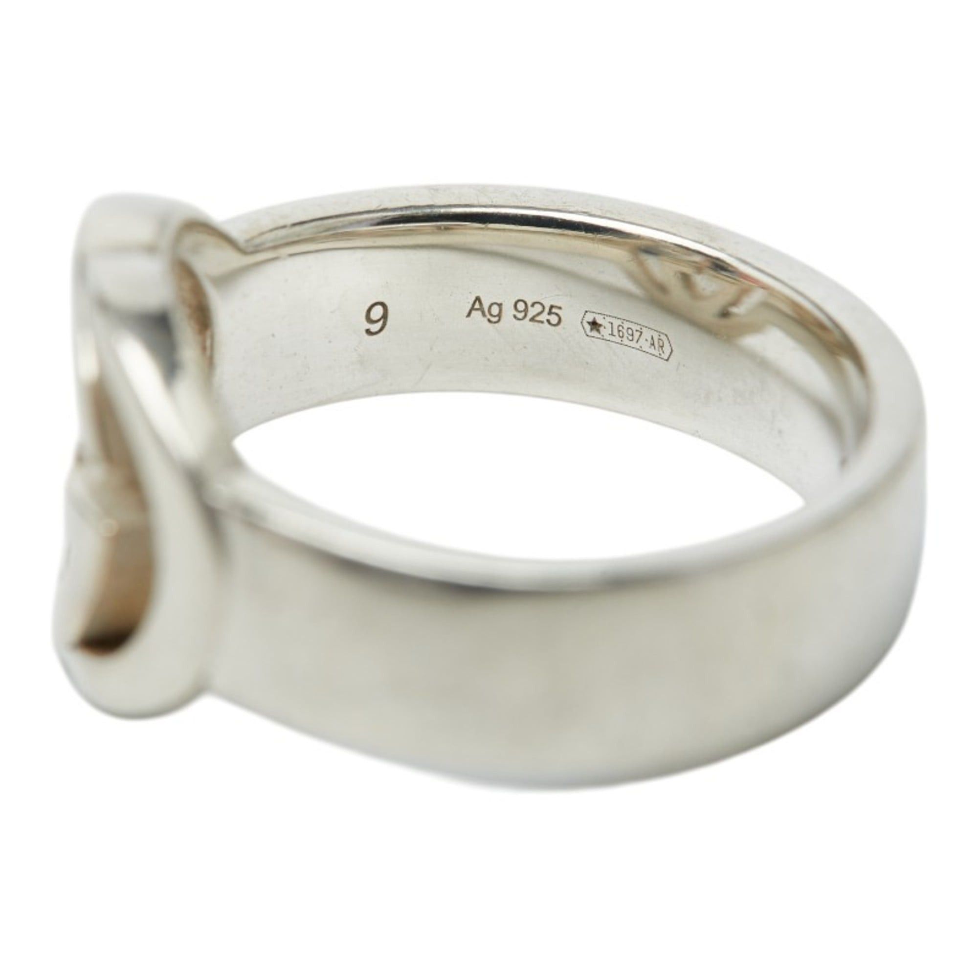 Gucci Gucci Interlocking G Ring, Size #9, SV925 Silver, Women's GUCCI Size ONE SIZE - 7 Thumbnail