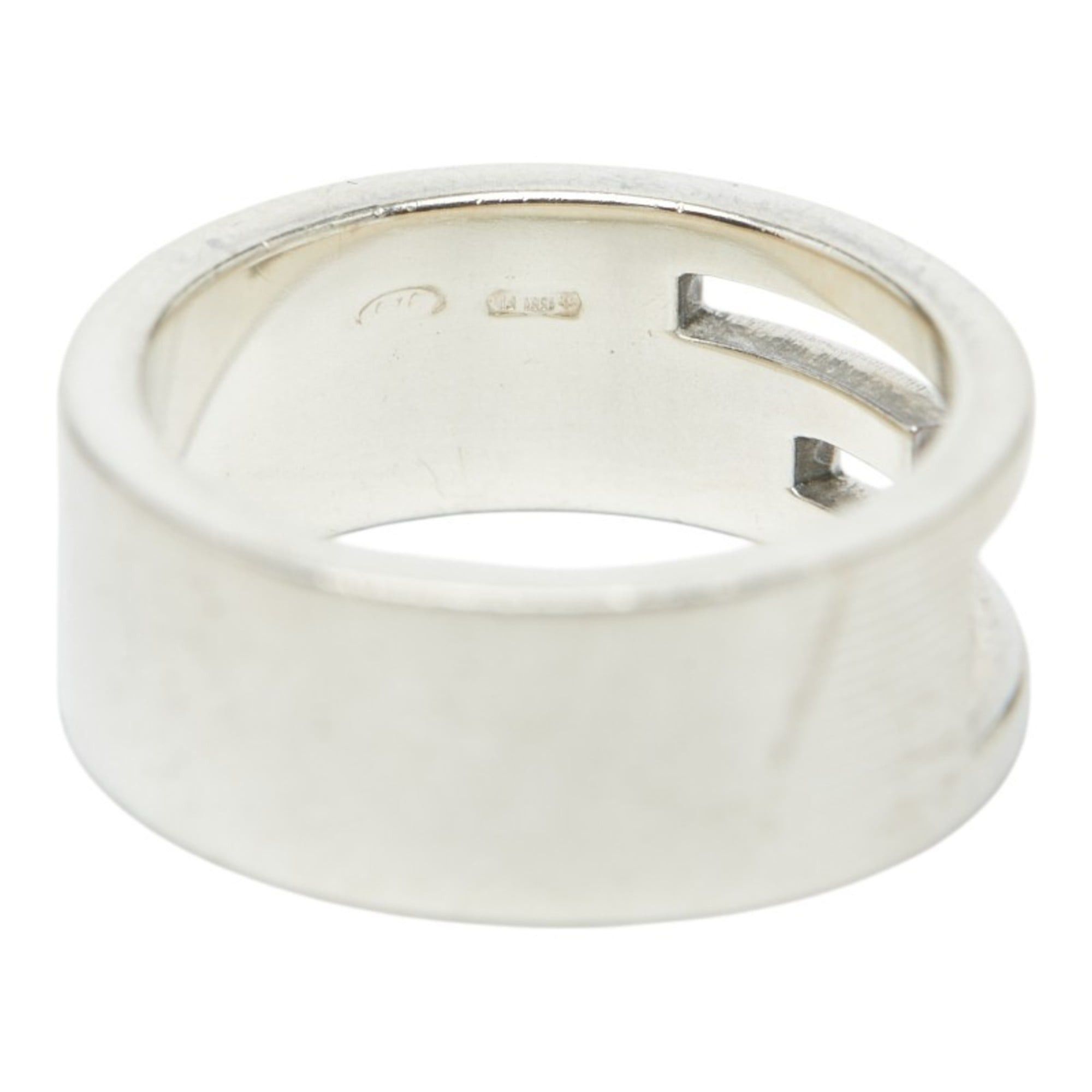 Gucci Gucci Branded G Ring, Size #15, SV925 Silver, Women's GUCCI Size ONE SIZE - 6 Thumbnail