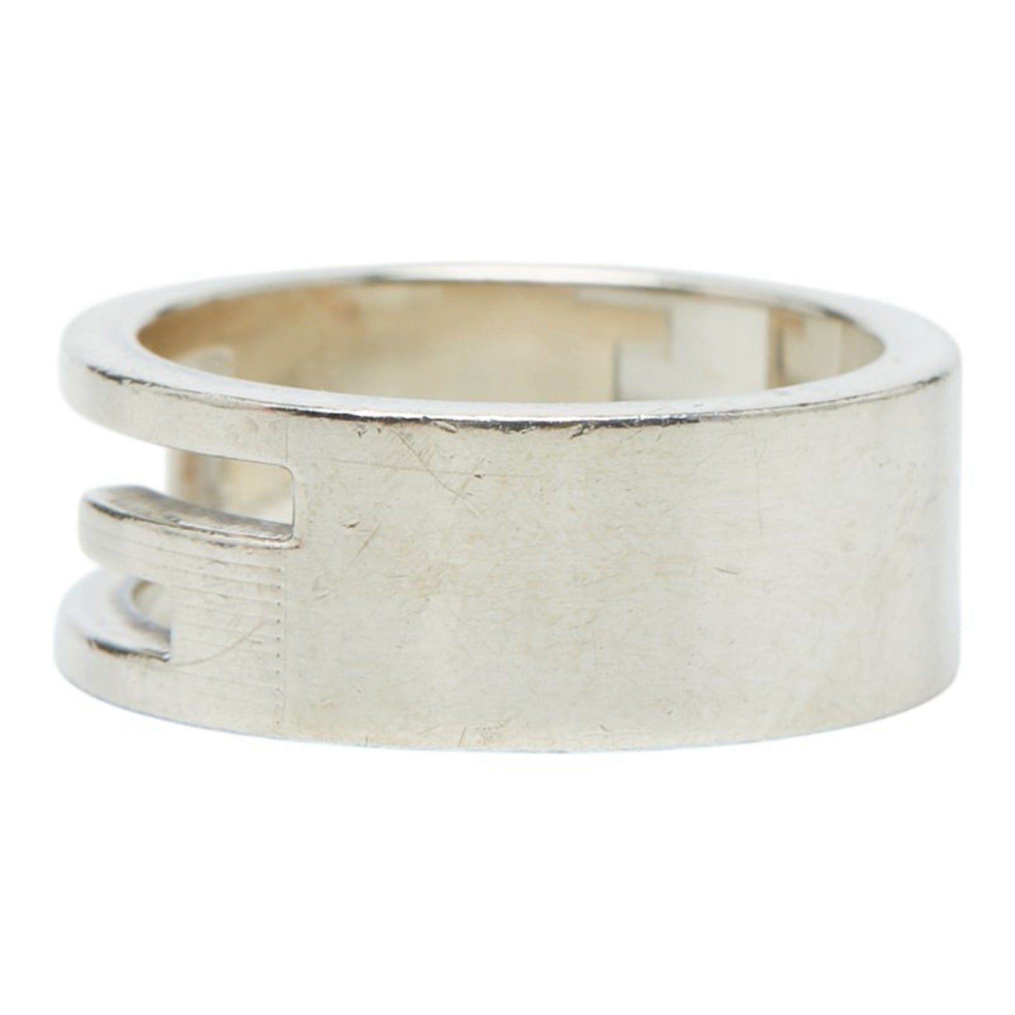 Gucci Gucci Branded G Ring, Size #15, SV925 Silver, Women's GUCCI Size ONE SIZE - 3 Thumbnail