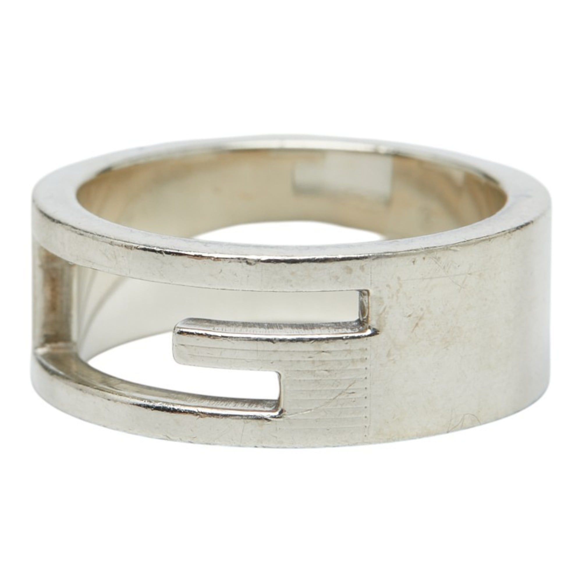 Gucci Gucci Branded G Ring, Size #15, SV925 Silver, Women's GUCCI Size ONE SIZE - 2 Thumbnail