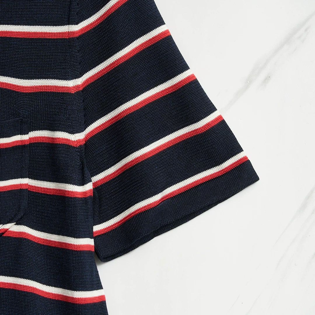 Saint Laurent Paris Saint Laurent Men's Striped Turtleneck Sweater Size US M / EU 48-50 / 2 - 3 Thumbnail