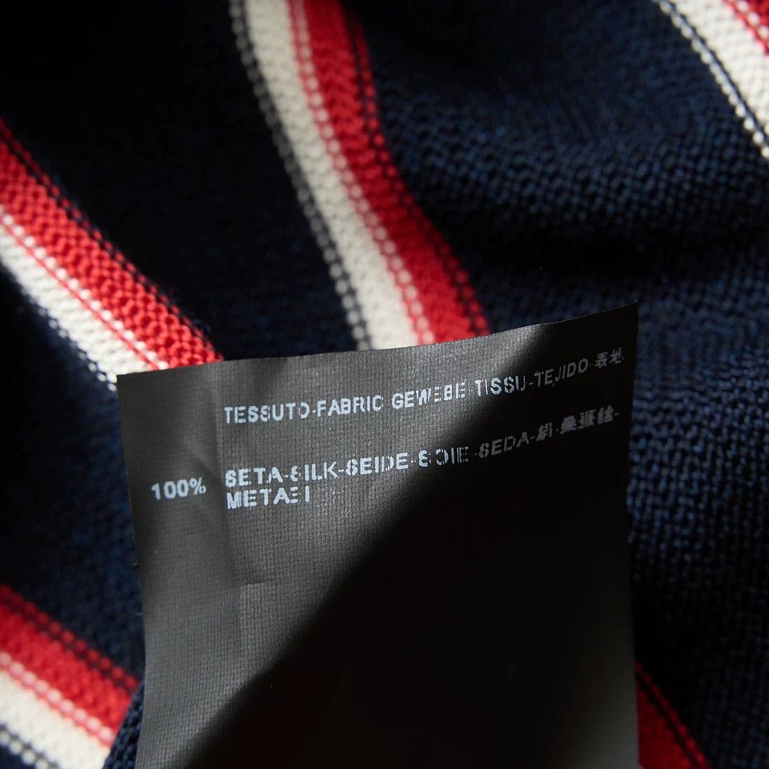Saint Laurent Paris Saint Laurent Men's Striped Turtleneck Sweater Size US M / EU 48-50 / 2 - 8 Thumbnail
