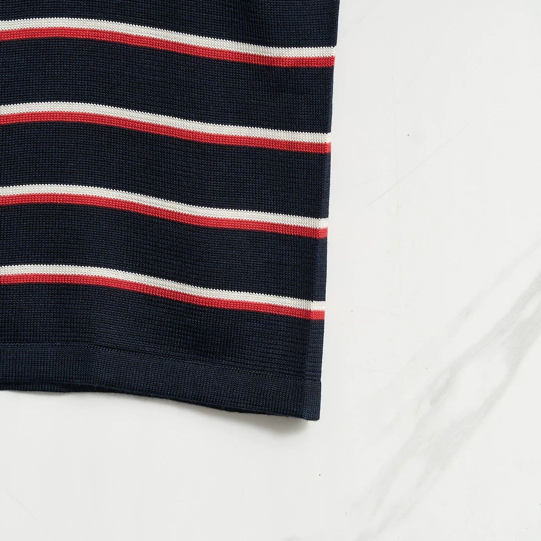 Saint Laurent Paris Saint Laurent Men's Striped Turtleneck Sweater Size US M / EU 48-50 / 2 - 4 Thumbnail