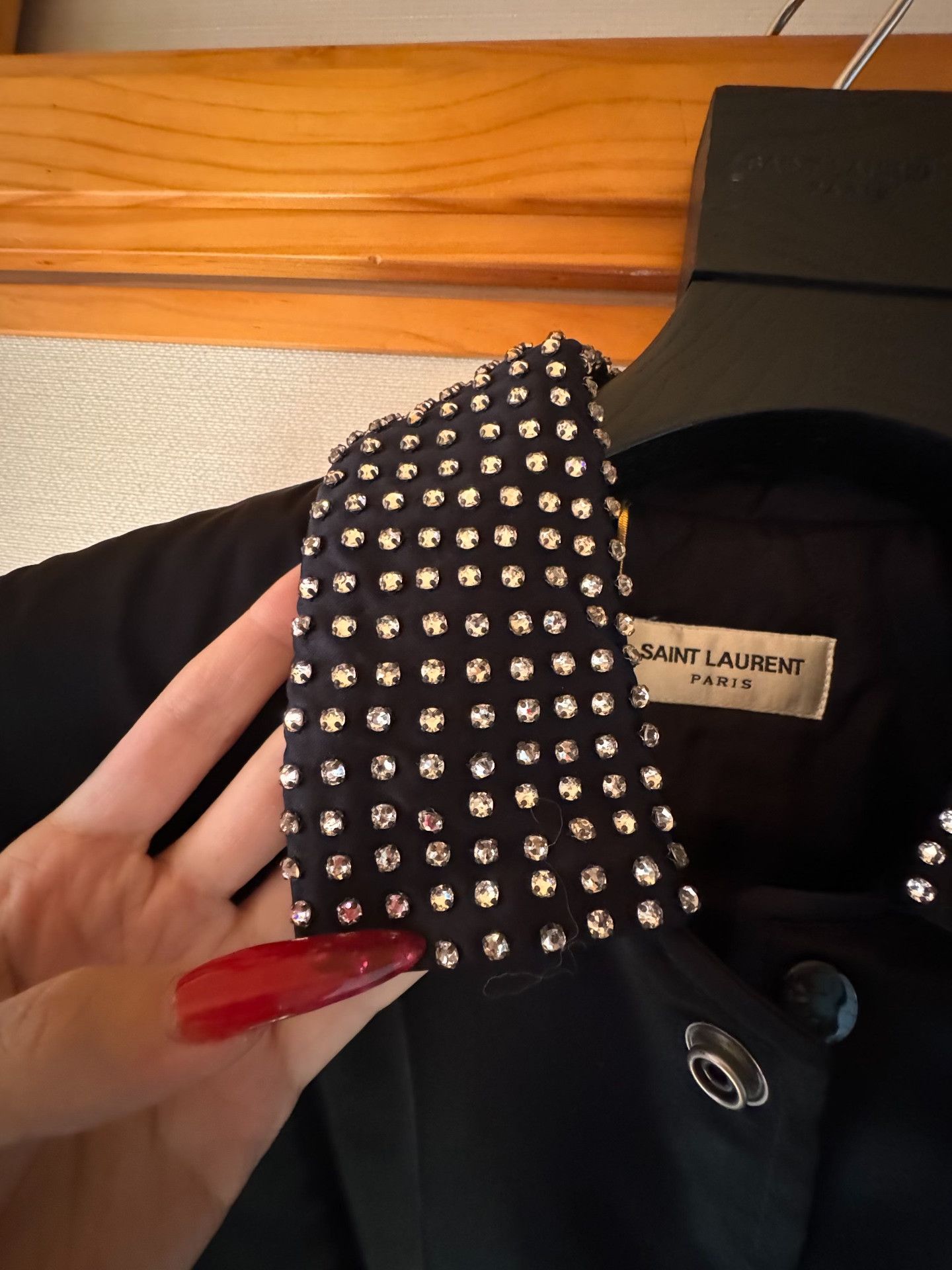 Saint Laurent Paris Saint Laurent Diamond Collar Je T'Aime Jacket Size US M / EU 48-50 / 2 - 5 Thumbnail