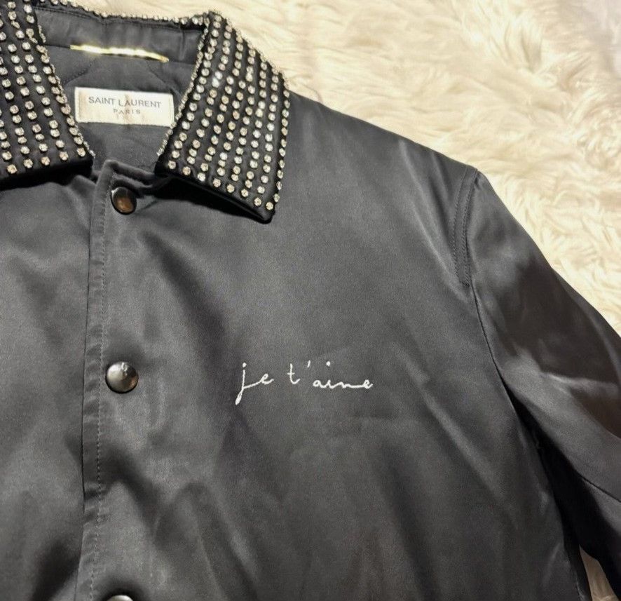 Saint Laurent Paris Saint Laurent Diamond Collar Je T'Aime Jacket Size US M / EU 48-50 / 2 - 3 Thumbnail