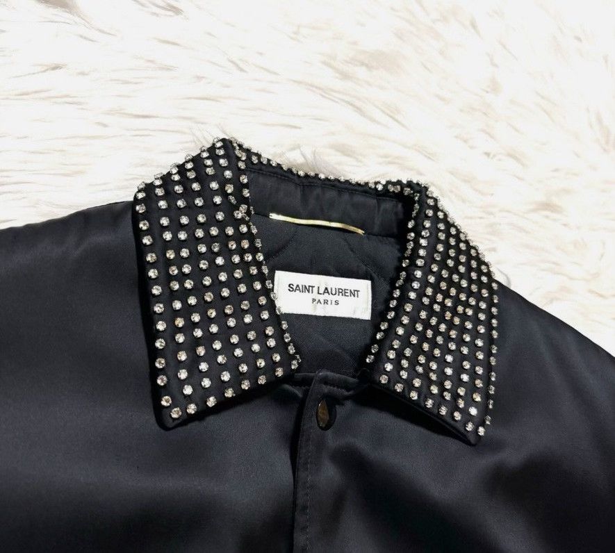 Saint Laurent Paris Saint Laurent Diamond Collar Je T'Aime Jacket Size US M / EU 48-50 / 2 - 4 Thumbnail