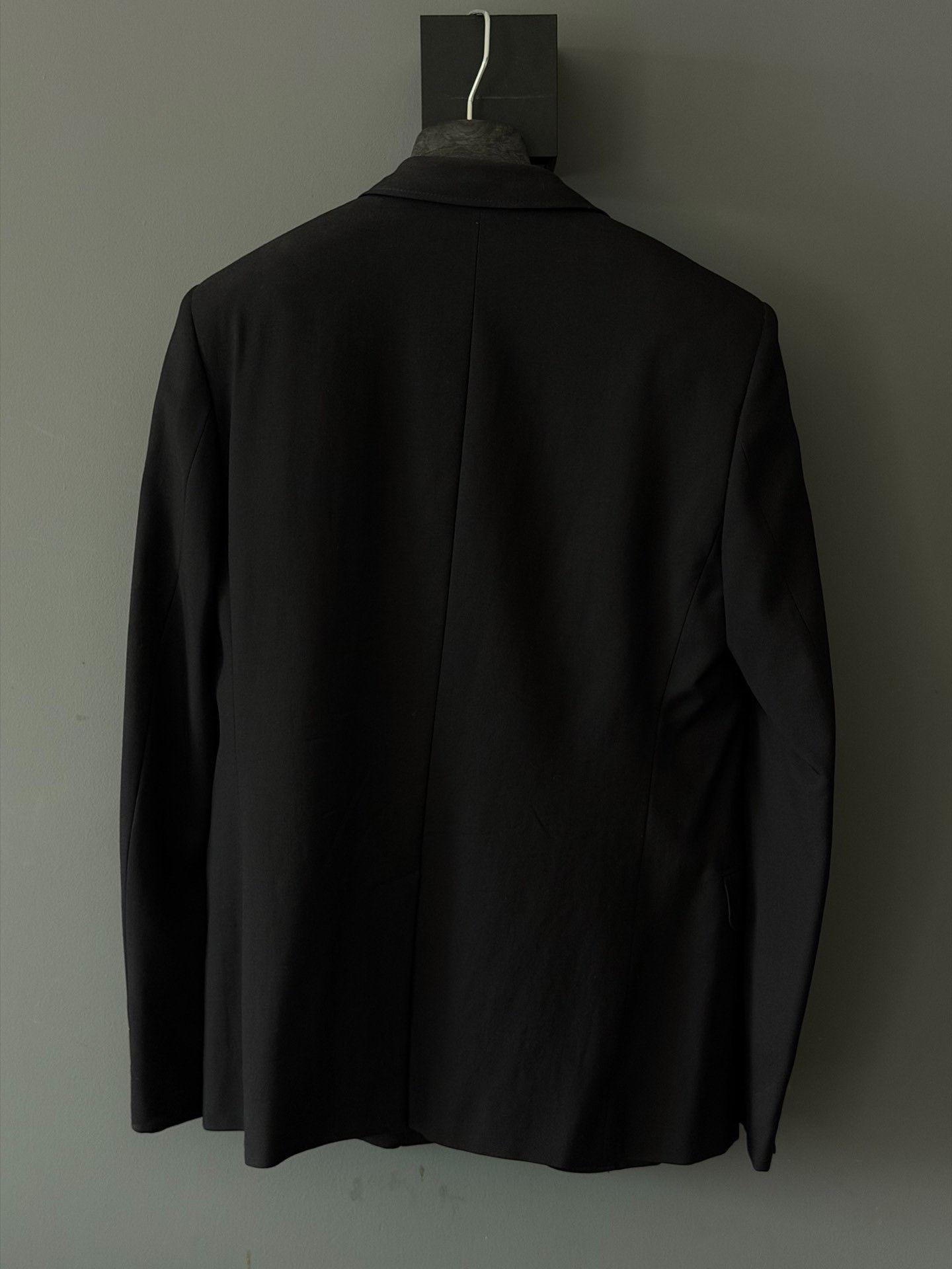 Saint Laurent Paris Saint Laurent Black Smoking Blazer Size US M / EU 48-50 / 2 - 2 Thumbnail