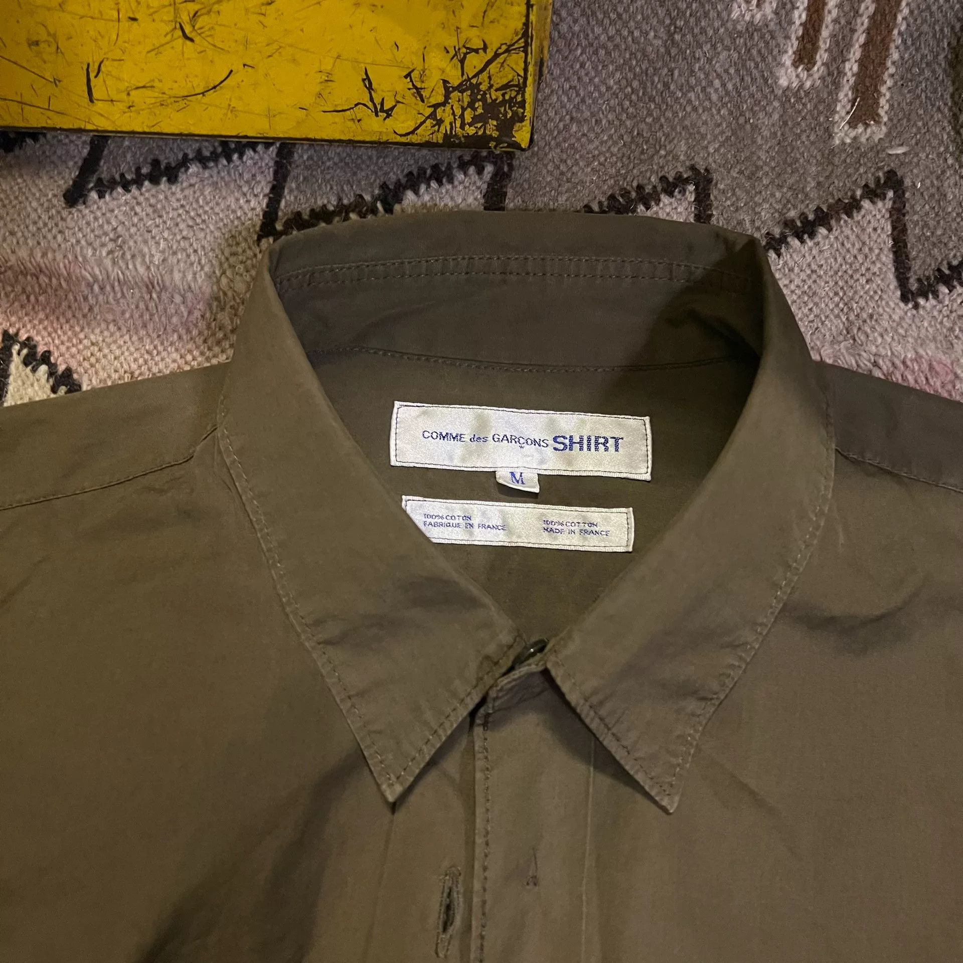 Rei Kawakubo Comme des Garçons Vintage Double-Sided Shirt Size US M / EU 48-50 / 2 - 2 Thumbnail