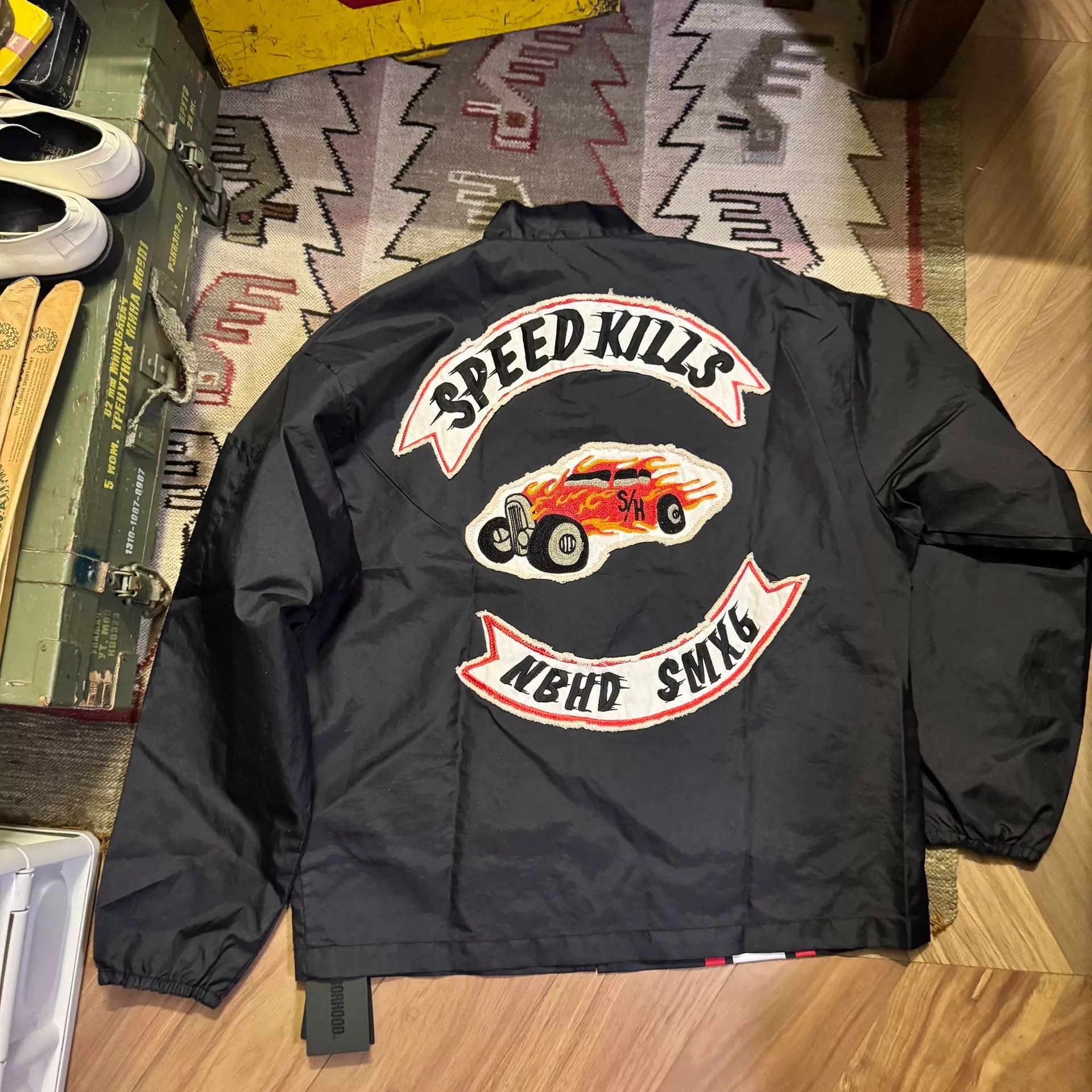 Neighborhood SAINT Mxxxxxx x NEIGHBORHOOD Nylon Jacket Size US M / EU 48-50 / 2 - 2 Thumbnail