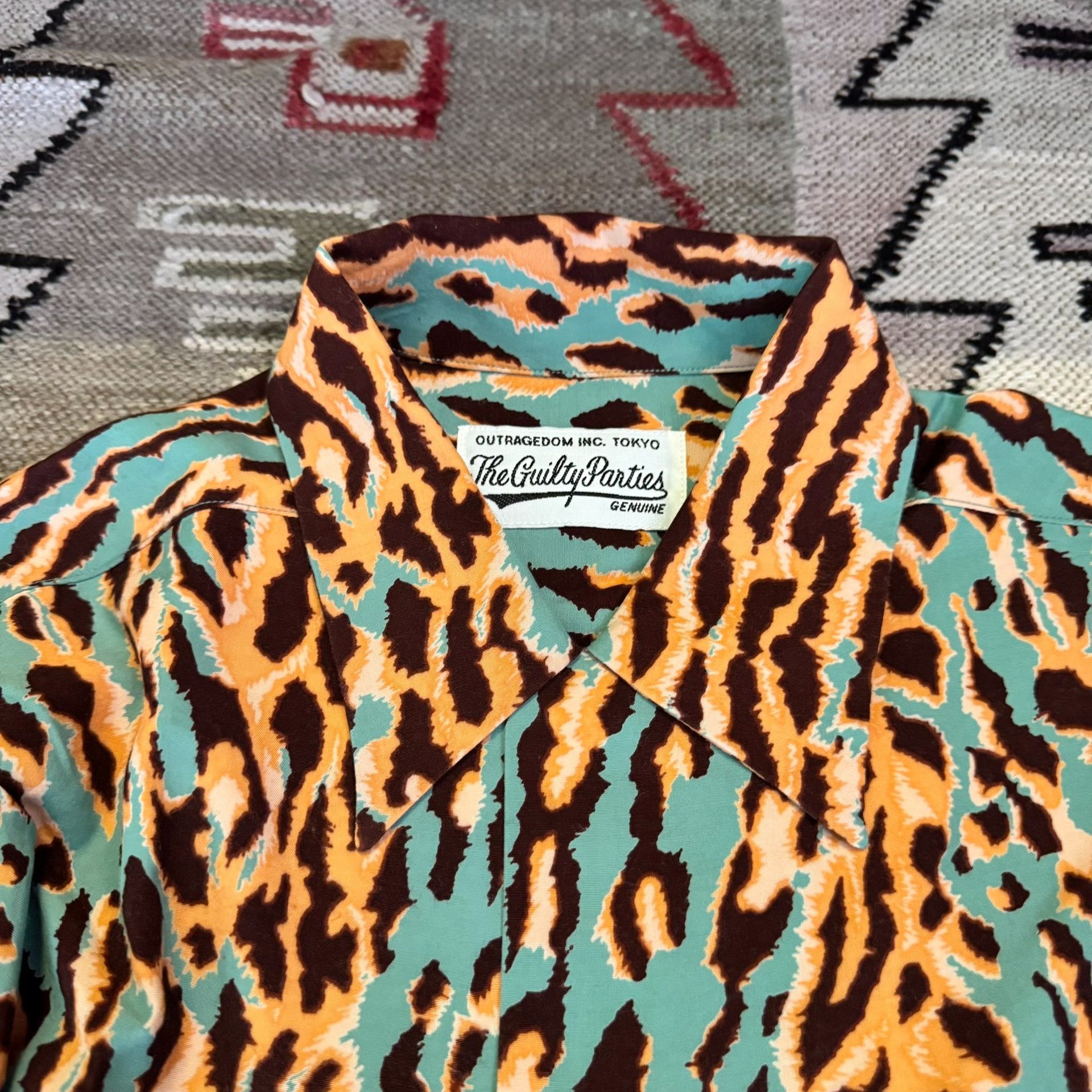 Wacko Maria Wacko Maria Leopard Print Hawaiian Shirt Size US M / EU 48-50 / 2 - 2 Thumbnail