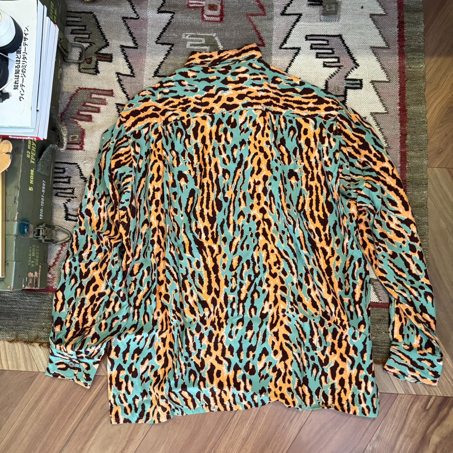 Wacko Maria Wacko Maria Leopard Print Hawaiian Shirt Size US M / EU 48-50 / 2 - 4 Thumbnail