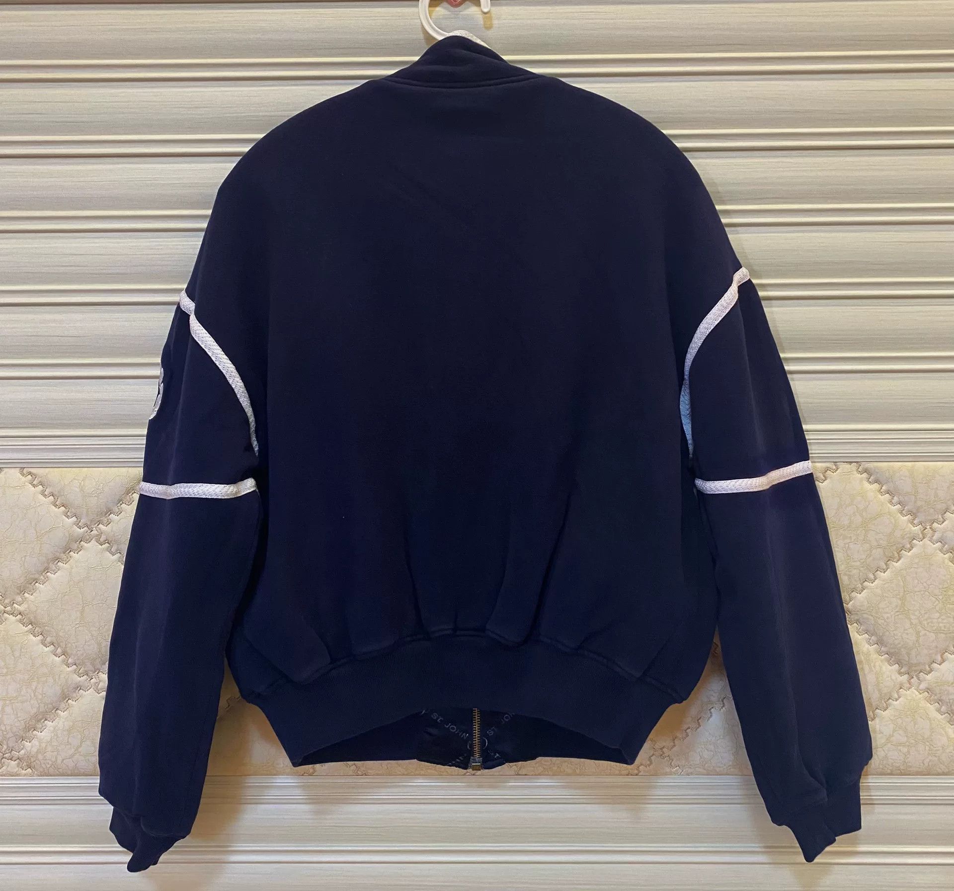 St. John ST.JOHN Blue Double-Sided Letter Jacket Size US M / EU 48-50 / 2 - 2 Thumbnail