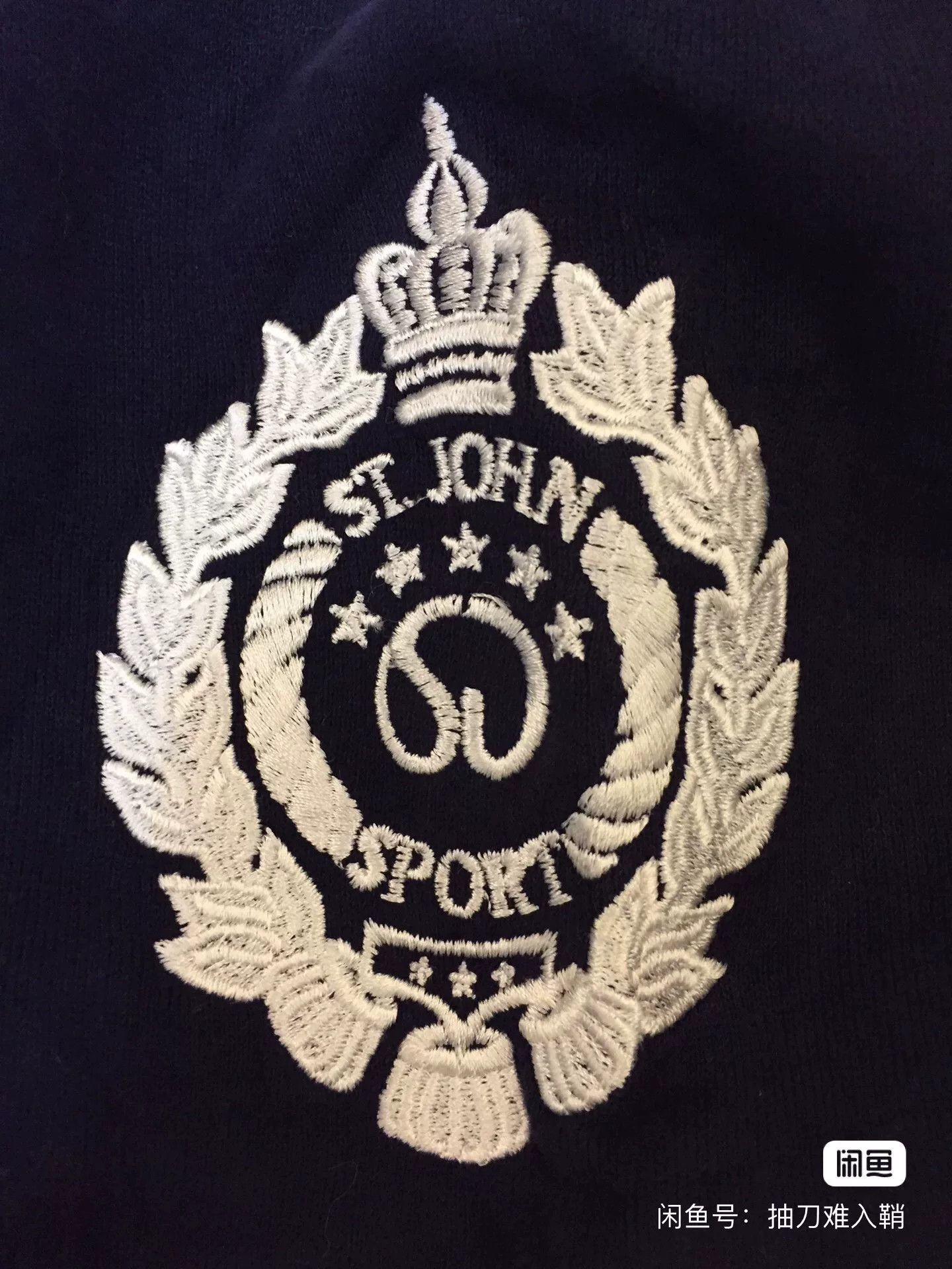 St. John ST.JOHN Blue Double-Sided Letter Jacket Size US M / EU 48-50 / 2 - 5 Thumbnail