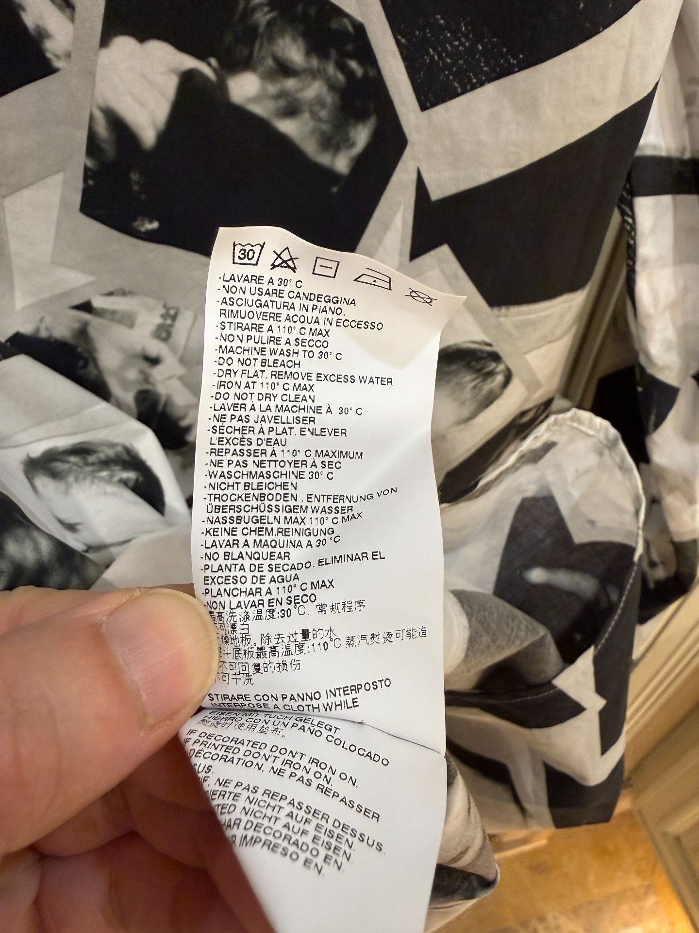 Maison Margiela Maison Margiela Polaroid Print Shirt Size US M / EU 48-50 / 2 - 8 Thumbnail