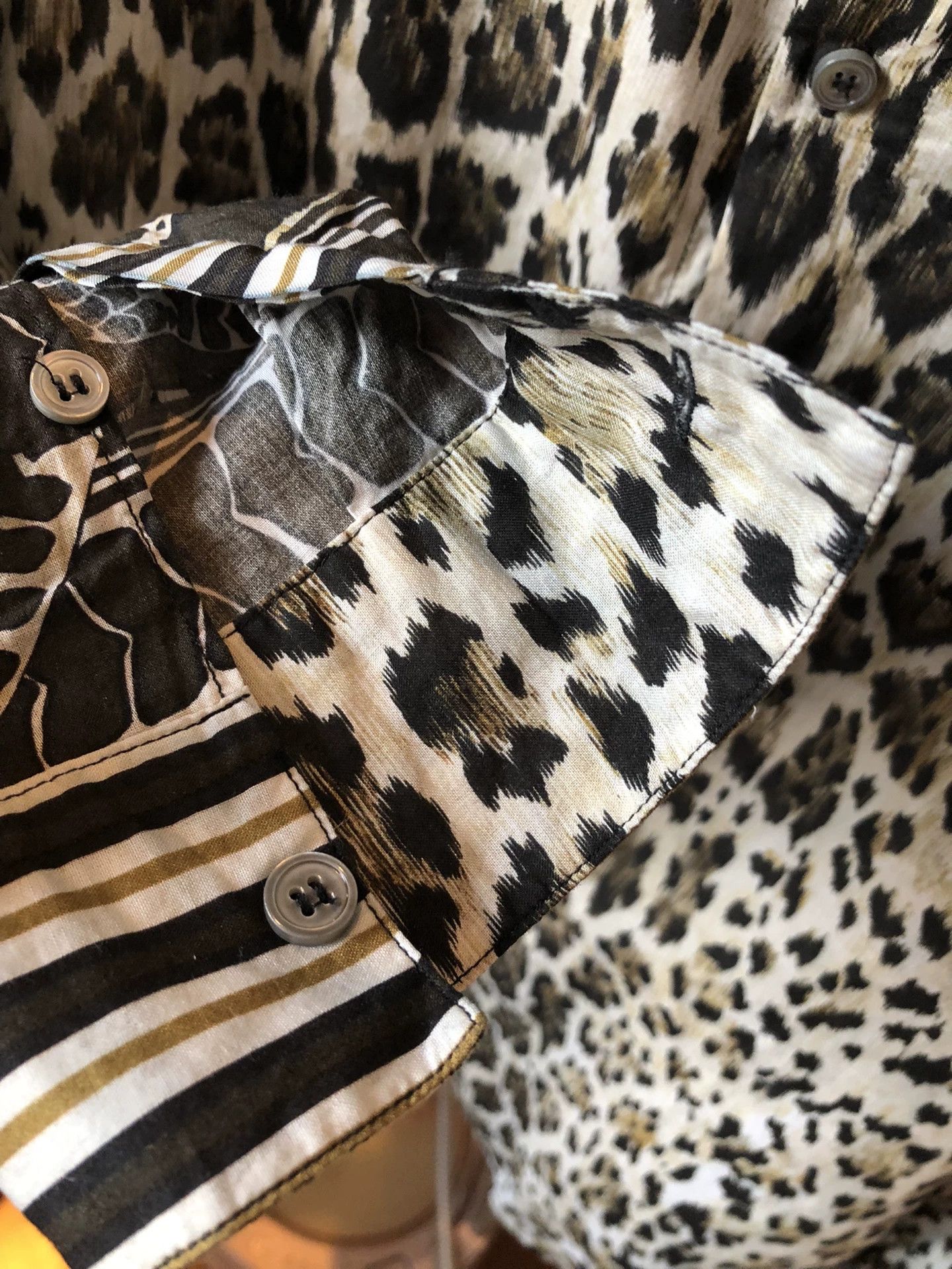 Roberto Cavalli Roberto Cavalli Leopard Print Limited Shirt Size US M / EU 48-50 / 2 - 4 Thumbnail