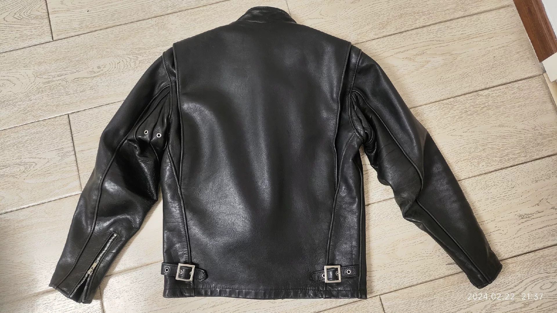Schott Schott 641 Men's Leather Jacket Size US M / EU 48-50 / 2 - 2 Thumbnail