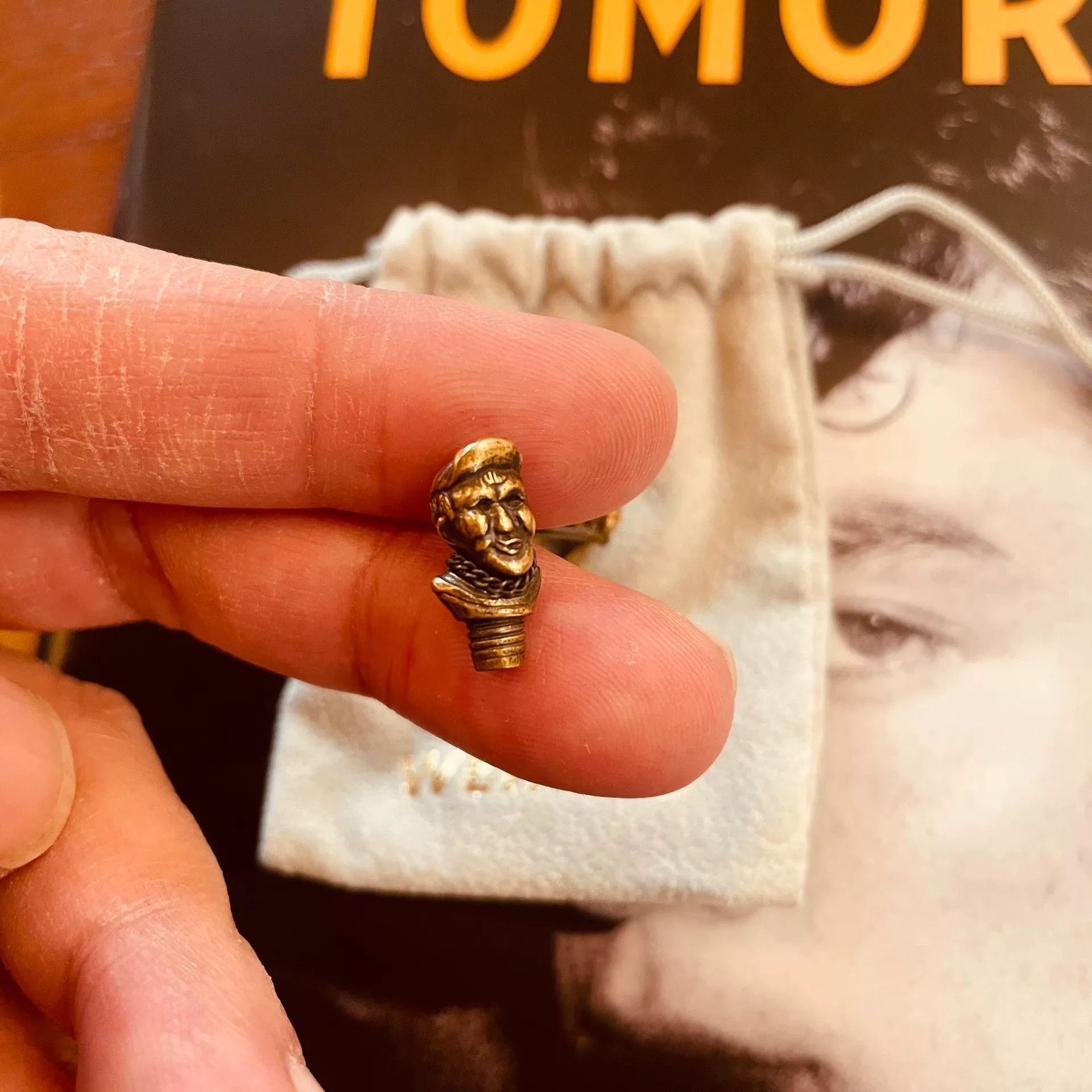 Standard & Strange Weirdo Brass Bottle Man Pendant Size ONE SIZE - 6 Thumbnail