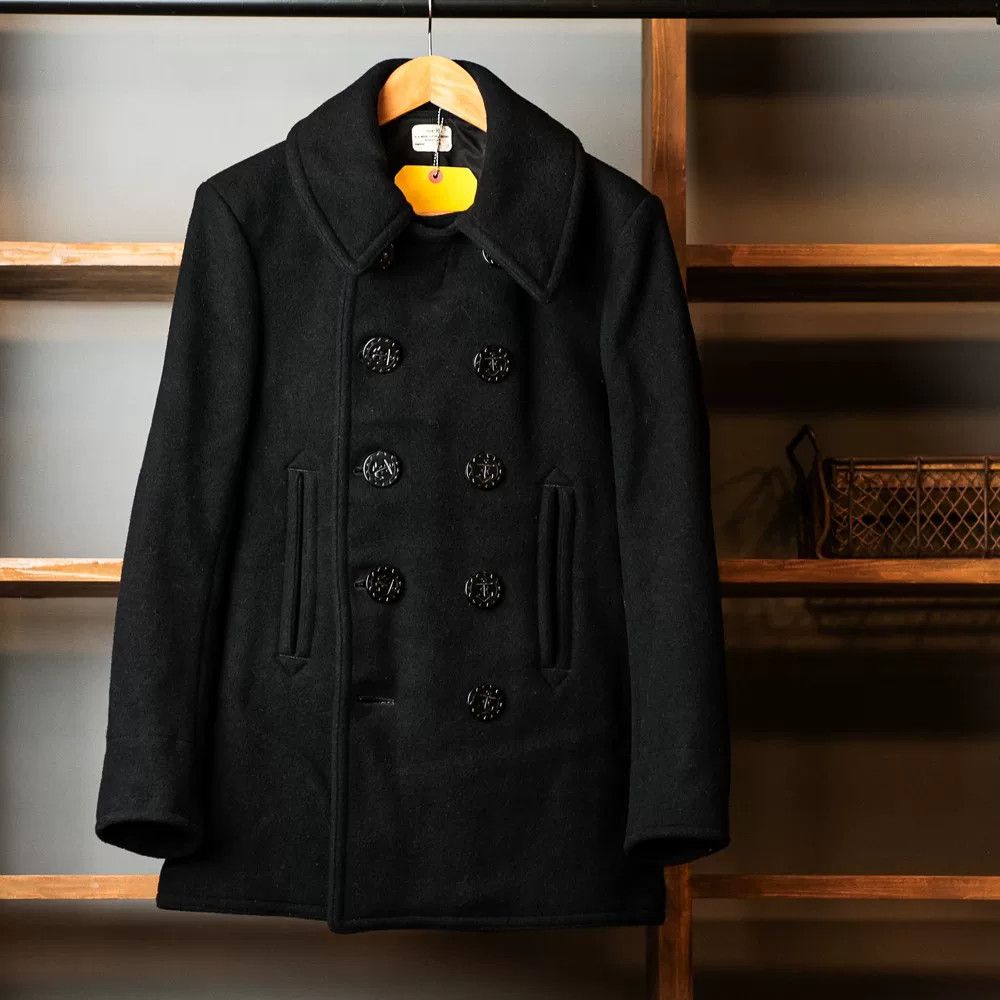 The Real McCoy's Real McCoy's 1940s USN Peacoat Size US M / EU 48-50 / 2 - 3 Thumbnail