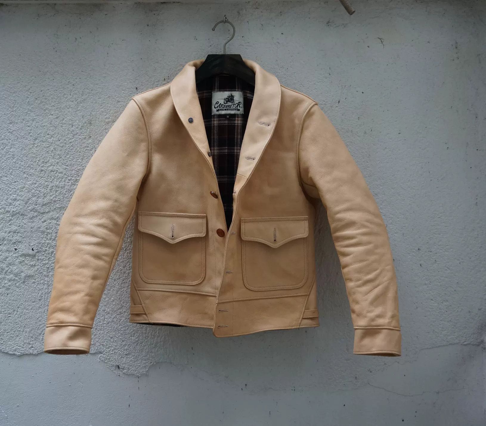 Mister Freedom Mister Freedom Vegetable-Tanned Campus Jacket Size US M / EU 48-50 / 2 - 4 Thumbnail