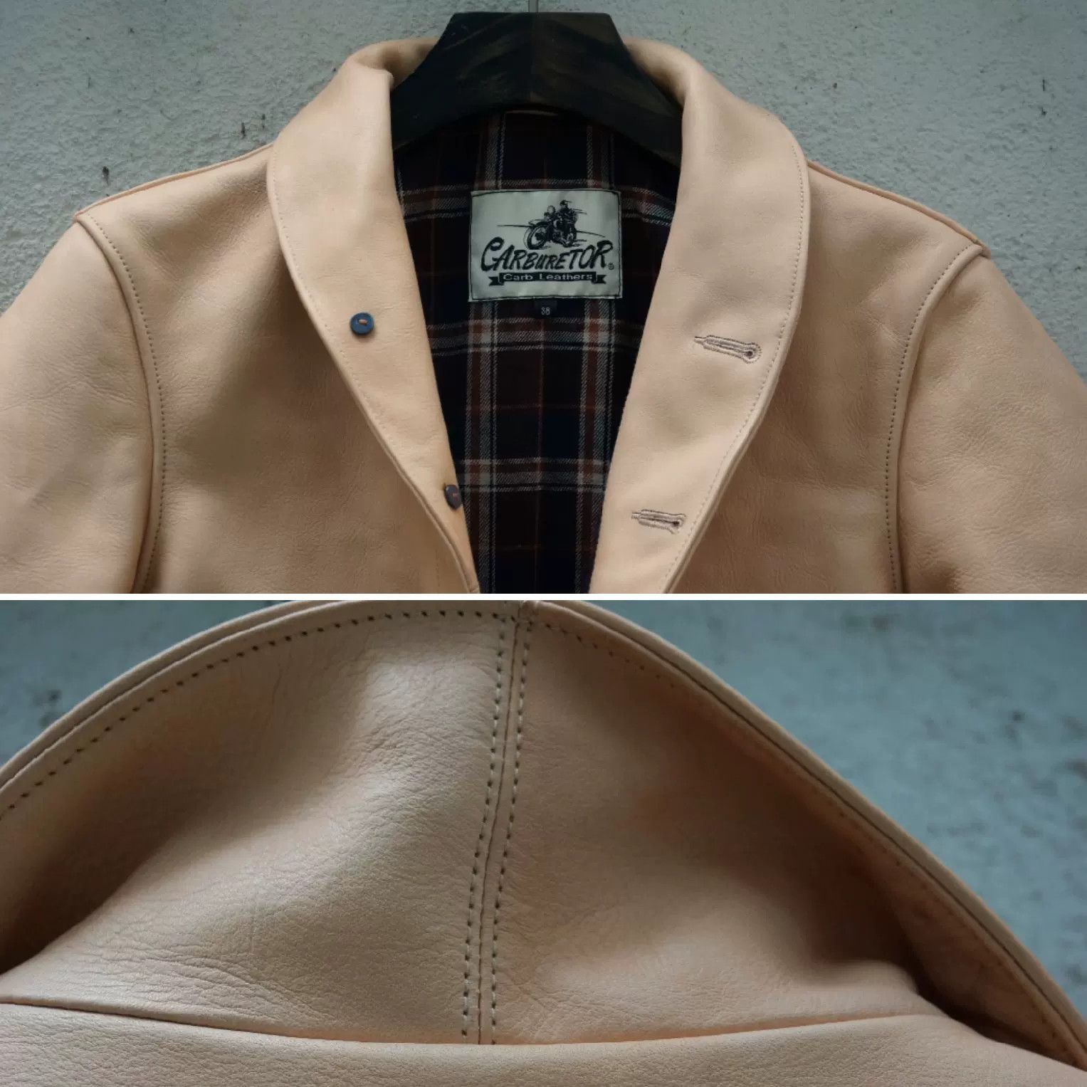 Mister Freedom Mister Freedom Vegetable-Tanned Campus Jacket Size US M / EU 48-50 / 2 - 7 Thumbnail