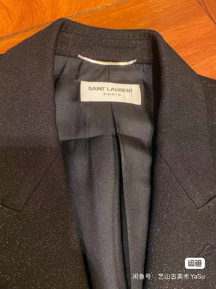 Saint Laurent Paris Saint Laurent FW15 Glitter Blazer Size US M / EU 48-50 / 2 - 4 Thumbnail