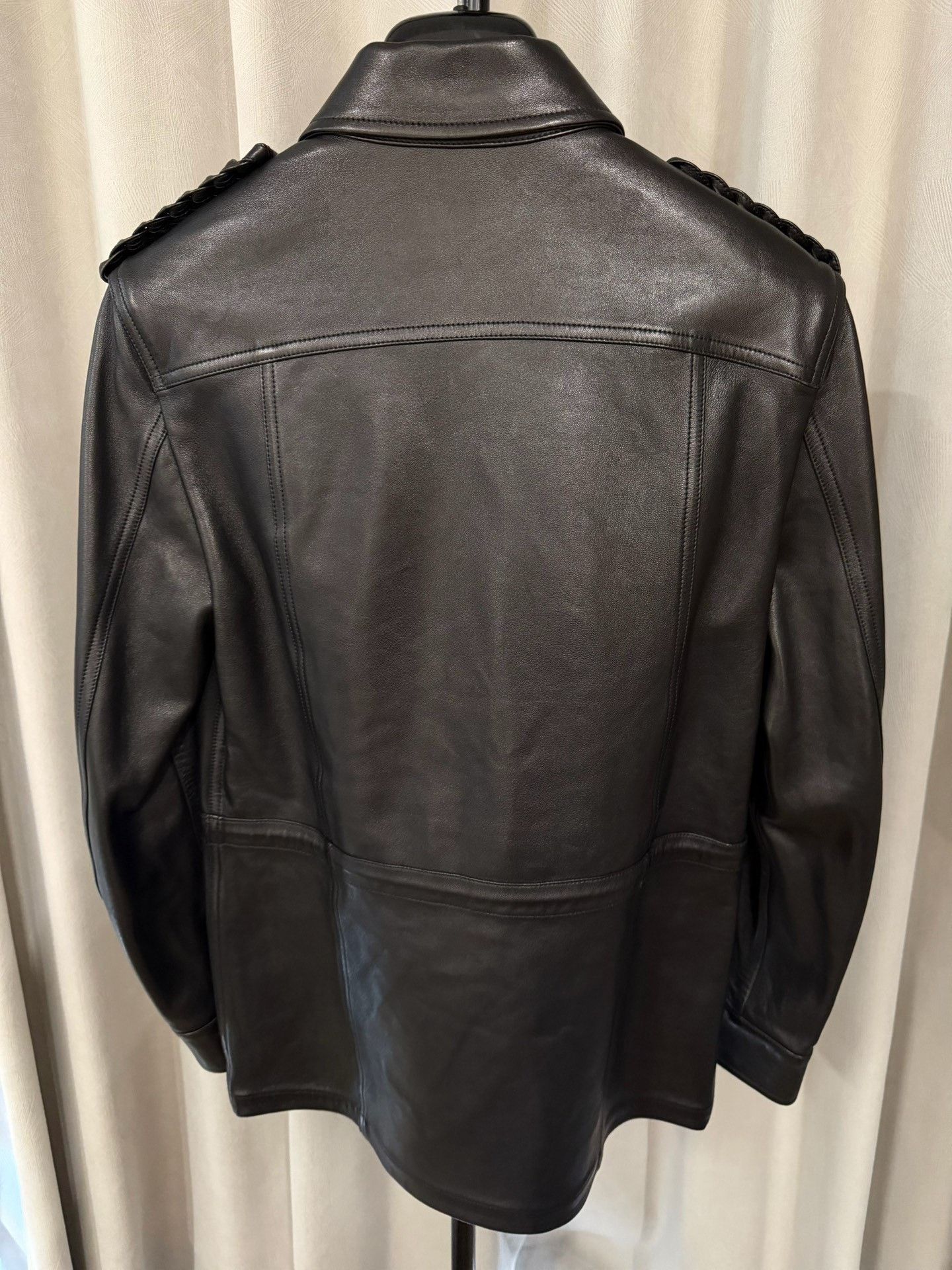 Saint Laurent Paris Saint Laurent 18FW Leather Hunting Jacket Size US M / EU 48-50 / 2 - 4 Thumbnail