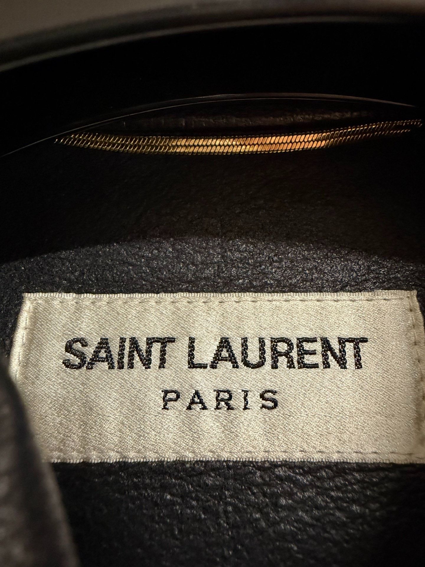 Saint Laurent Paris Saint Laurent 18FW Leather Hunting Jacket Size US M / EU 48-50 / 2 - 2 Thumbnail