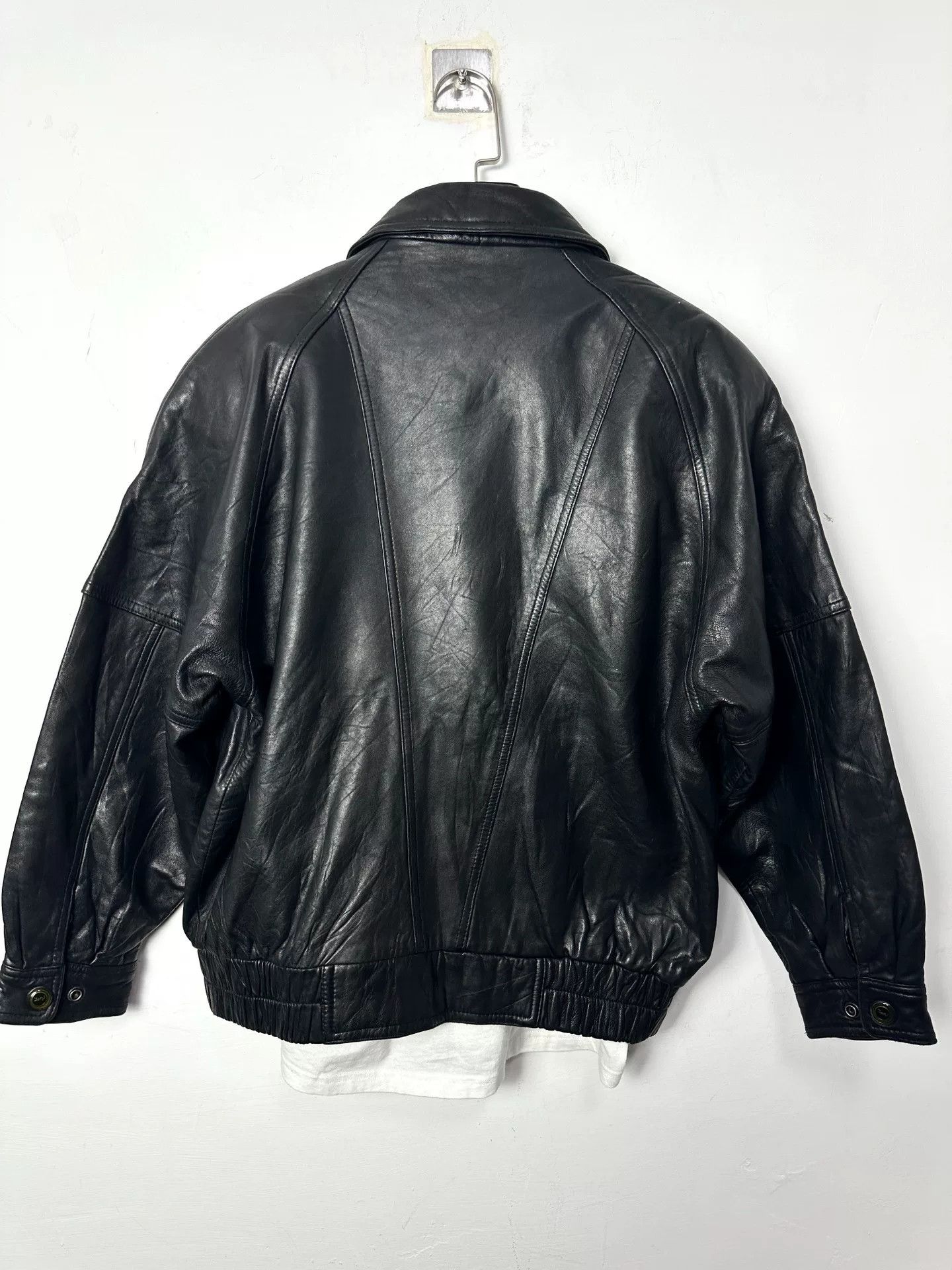 Saint Laurent Paris Vintage 90s Yves Saint Laurent Leather Jacket Size US M / EU 48-50 / 2 - 6 Thumbnail