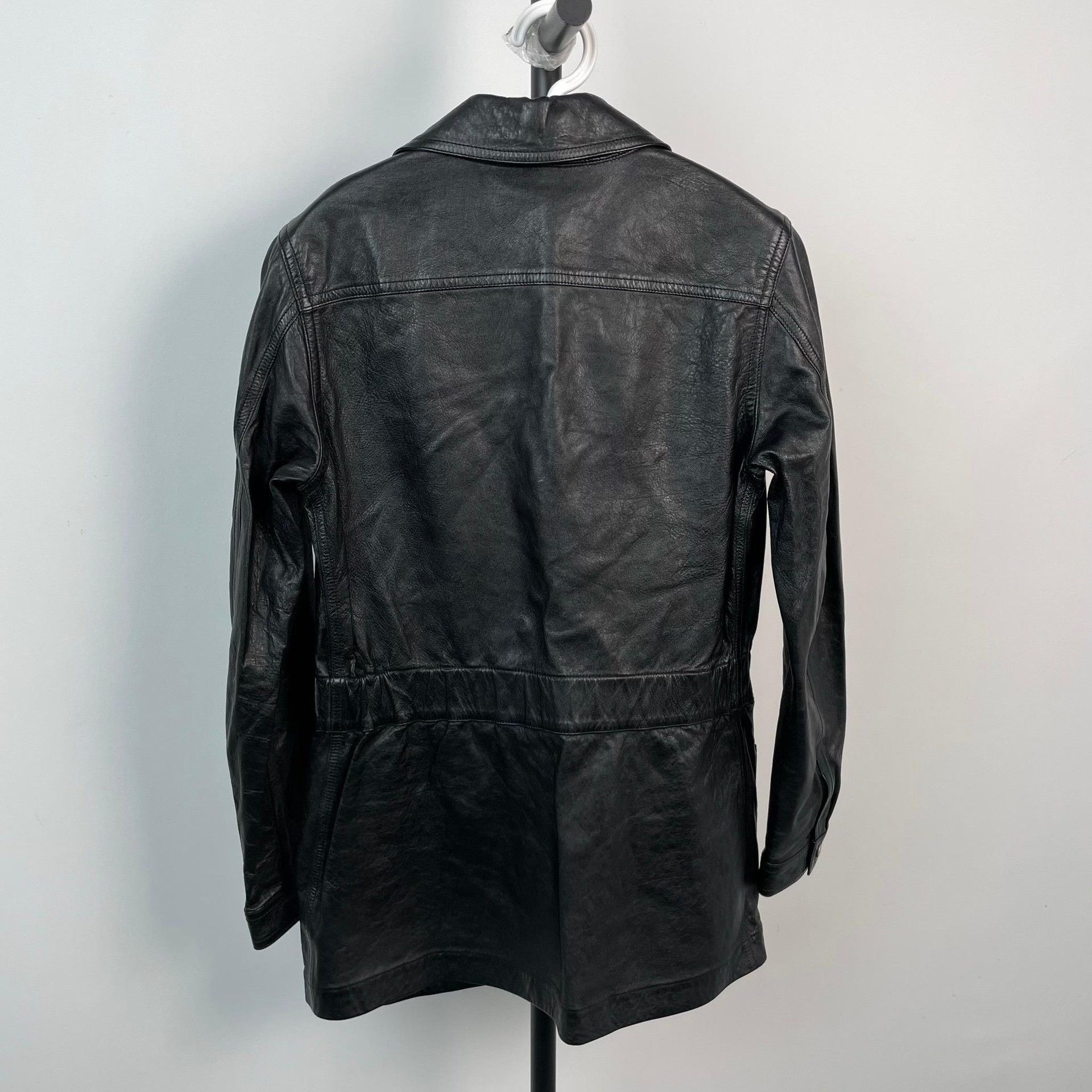 Saint Laurent Paris Saint Laurent 2017FW Black Leather Jacket Size US M / EU 48-50 / 2 - 2 Thumbnail