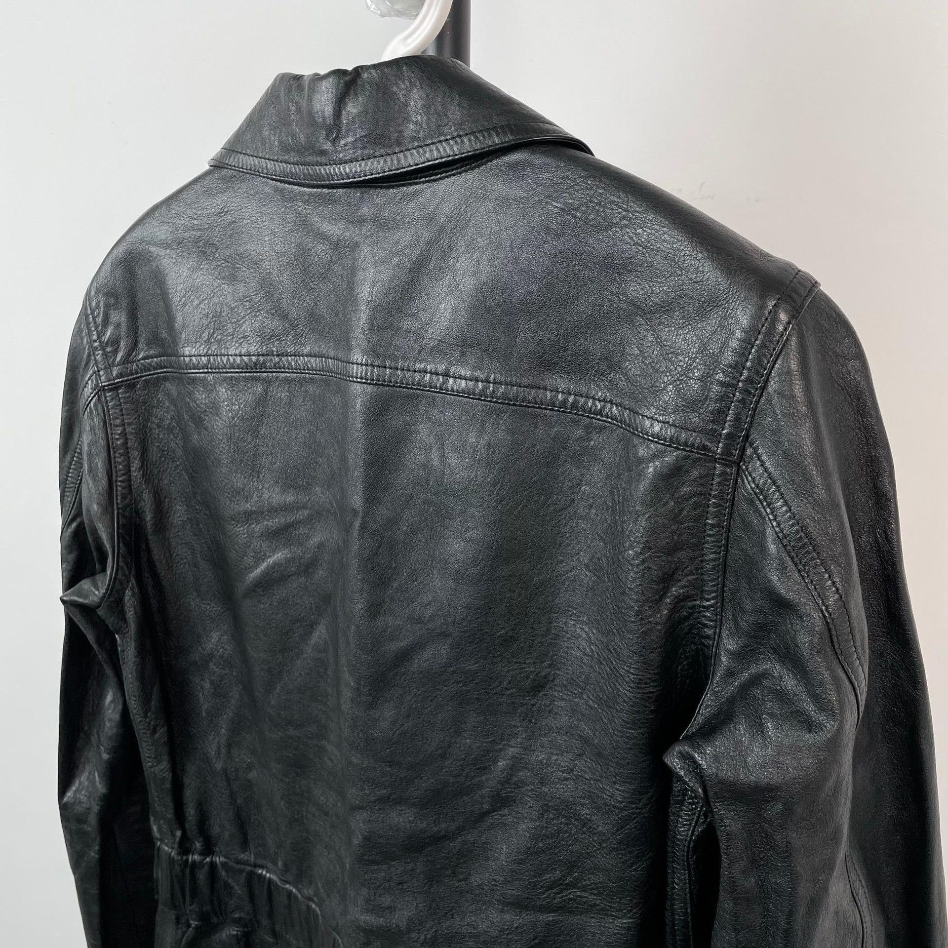 Saint Laurent Paris Saint Laurent 2017FW Black Leather Jacket Size US M / EU 48-50 / 2 - 9 Thumbnail