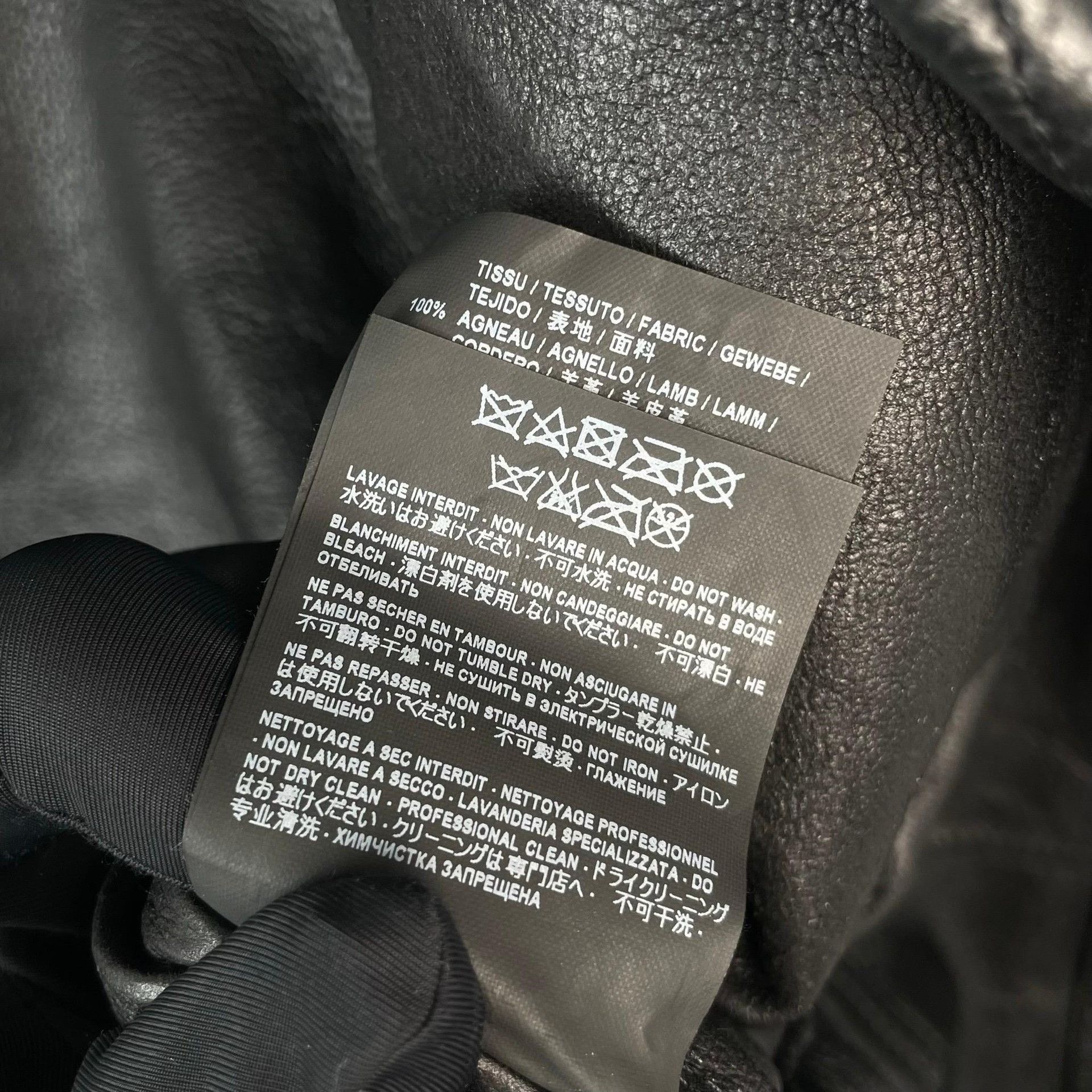 Saint Laurent Paris Saint Laurent 2017FW Black Leather Jacket Size US M / EU 48-50 / 2 - 7 Thumbnail