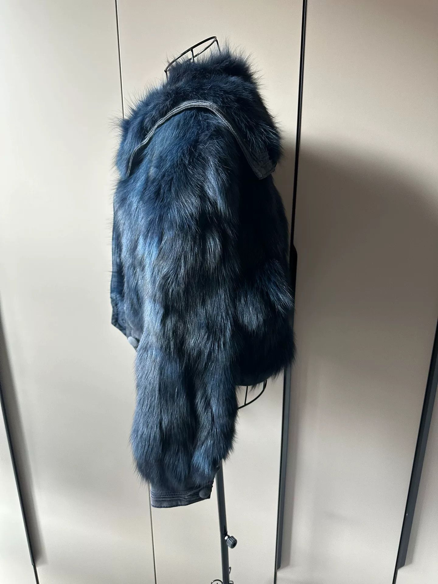 Vintage Vintage Fox Fur Oversized Lapel Jacket Size M / US 6-8 / IT 42-44 - 5 Thumbnail