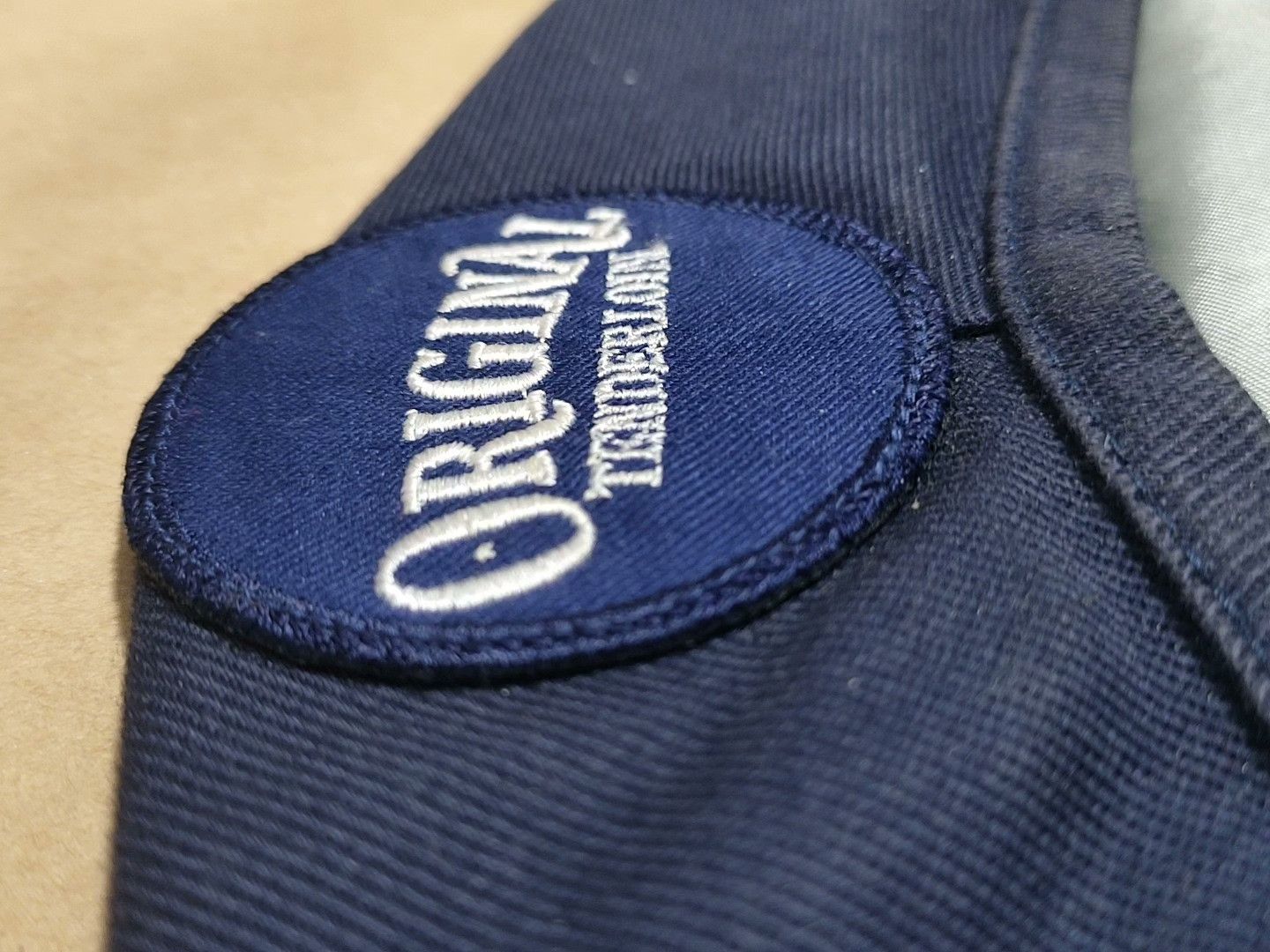 Vintage Vintage Navy Blue Octagonal Hat Size ONE SIZE - 6 Thumbnail
