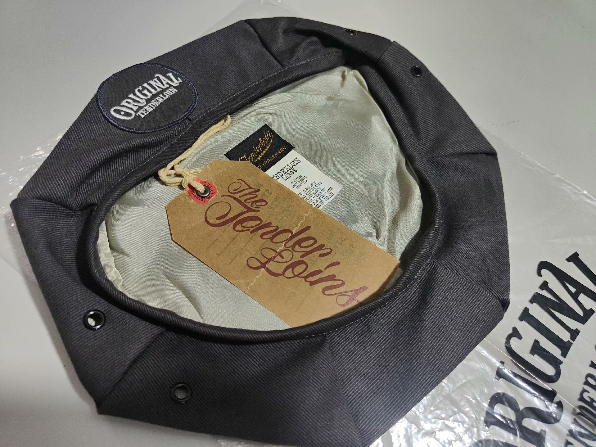 Other Octagonal Cap L Size Blue Gray Size ONE SIZE - 4 Thumbnail