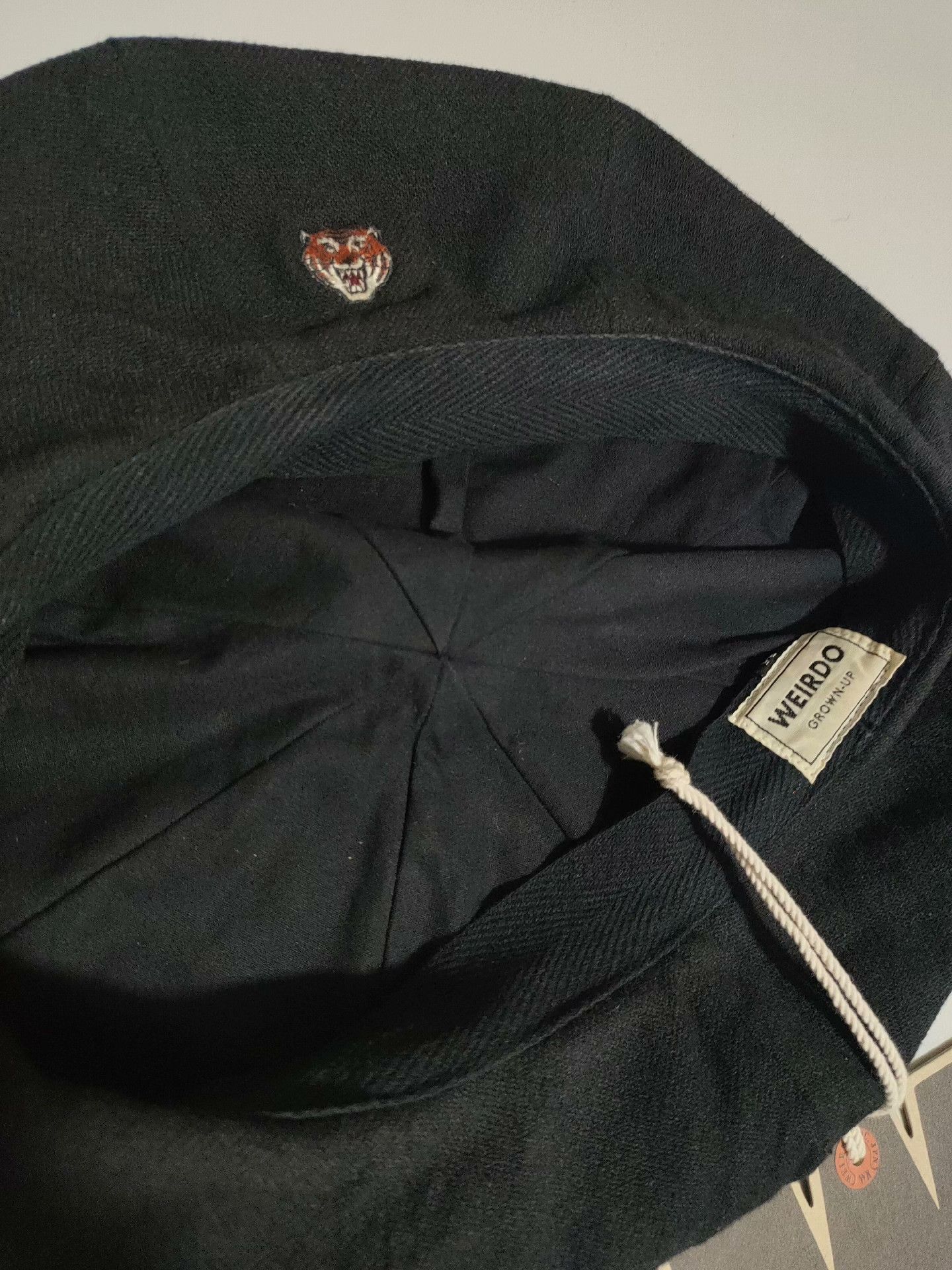 Vintage American Retro Black Beret Size ONE SIZE - 3 Thumbnail